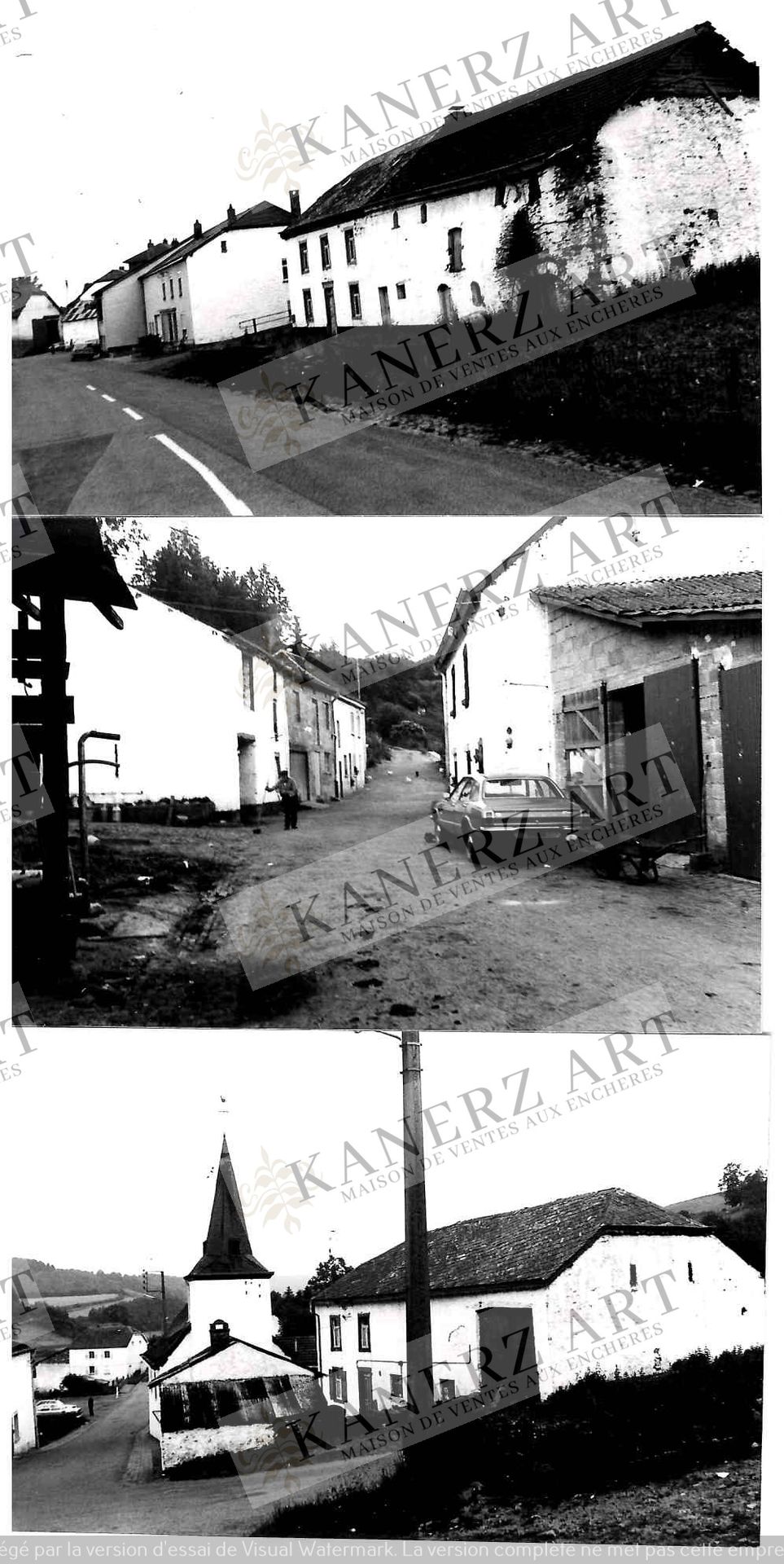 Null (PHOTO/F. MERSCH) Set of 32 photos of the village of SASSEL in 1977, includ&hellip;