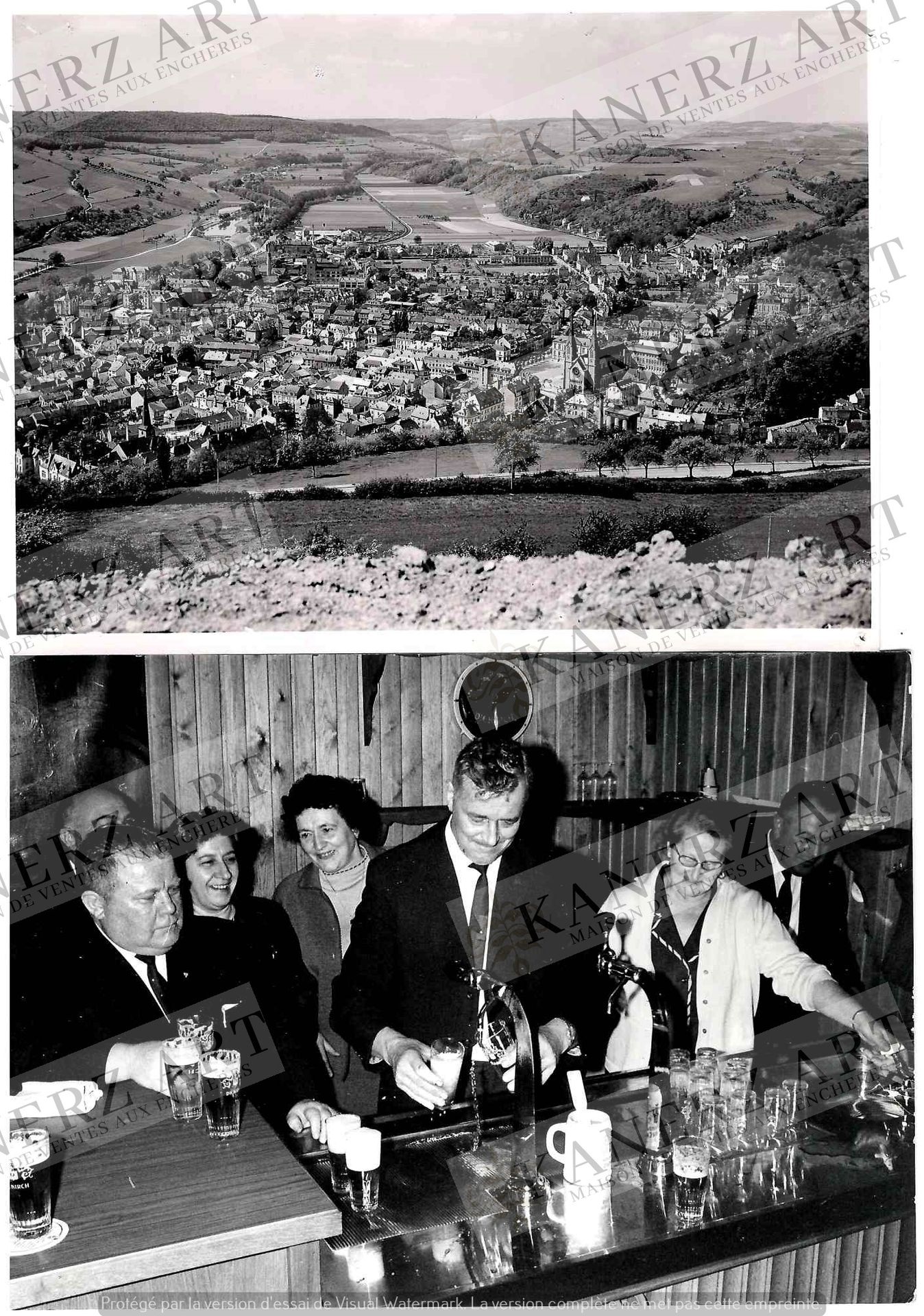 Null (PHOTO/F. MERSCH) Set of 20 photos/press photos of the village of DIEKIRCH,&hellip;