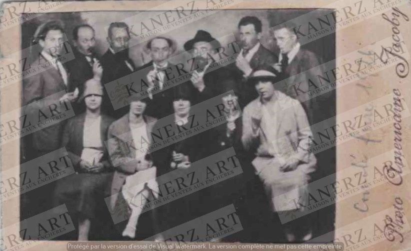 Null (FOTOGRAFÍA) Fotografía tamaño tarjeta de visita : Comité des fêtes 1926 (S&hellip;