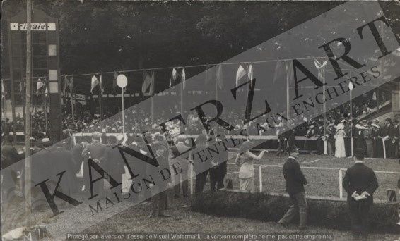 Null 克莱沃：1.内尔斯（梅斯）阿登酒店前的铜管乐队，约1905年，2.迪基尔希体育馆音乐团，1901年，3.克莱沃比赛的照片卡 "终点站"，约1900年。
