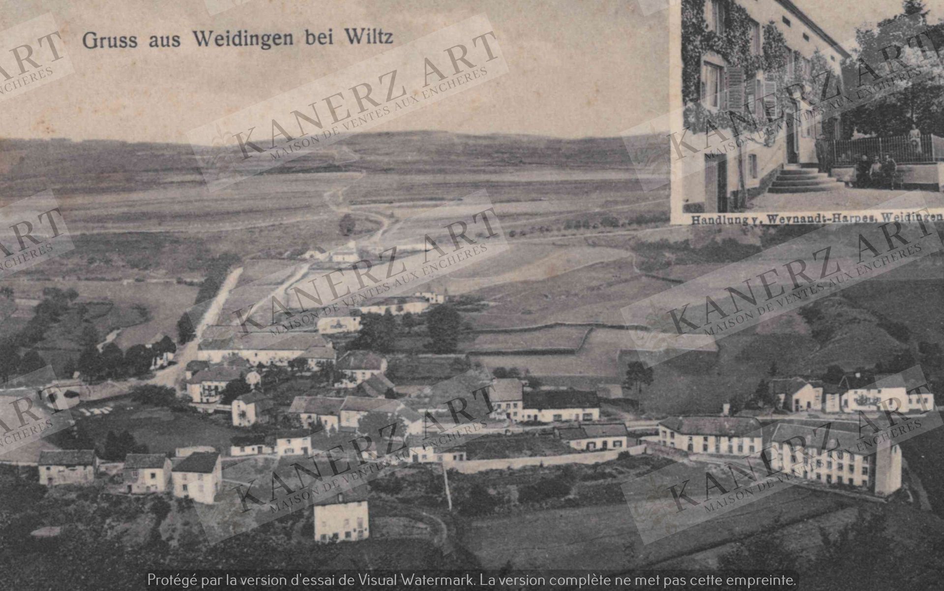 Null WEIDINGEN : Gruss aus Weidingen bei Wiltz, Kaemmerer, #803/47