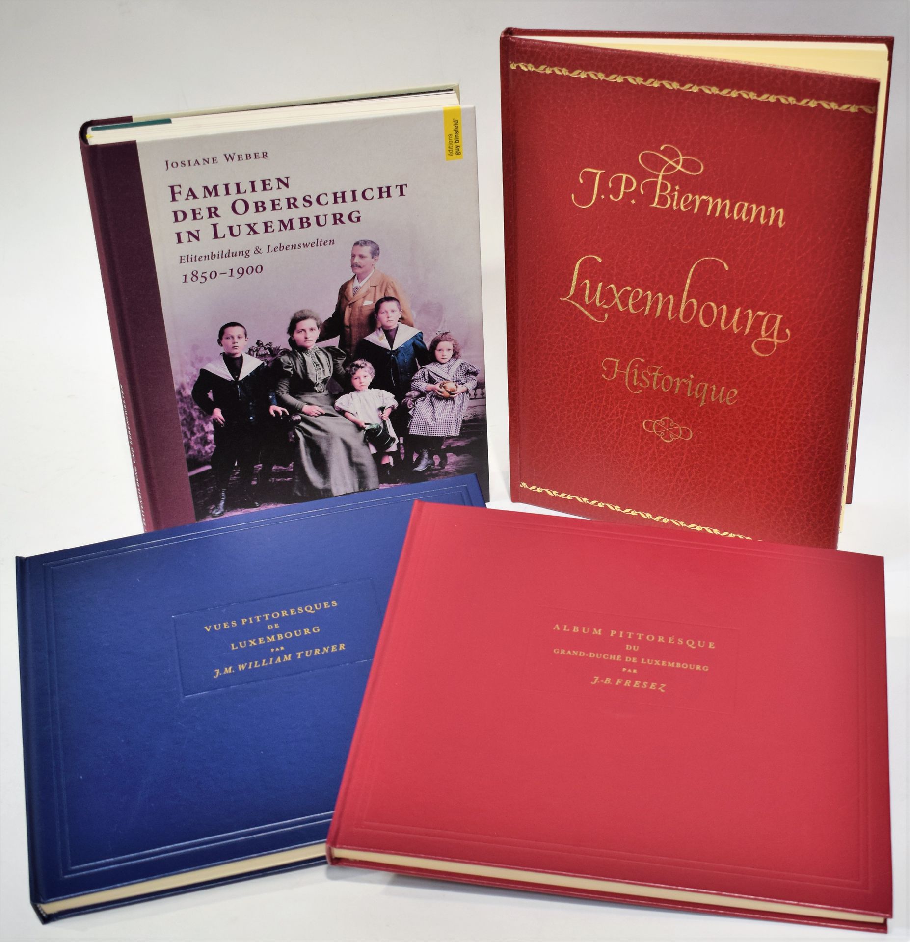 Null (HISTOIRE) Ensemble de 4 ouvrages sur l'histoire du Luxembourg : 1. J.P. BI&hellip;