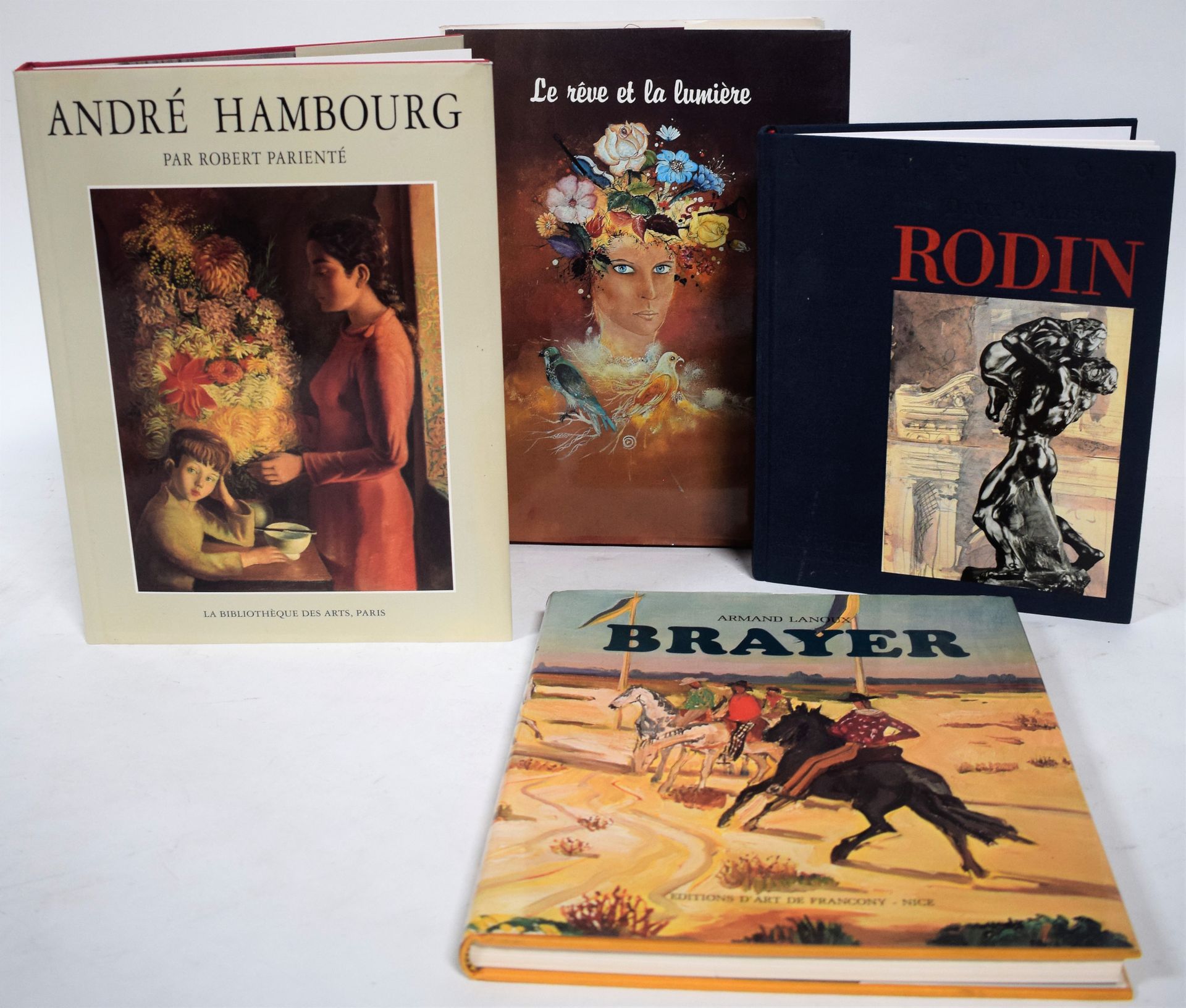 Null (ART) 1. Armand LANOUX: BRAYER, Francony art editions, Nice, 1975, 2. Rober&hellip;