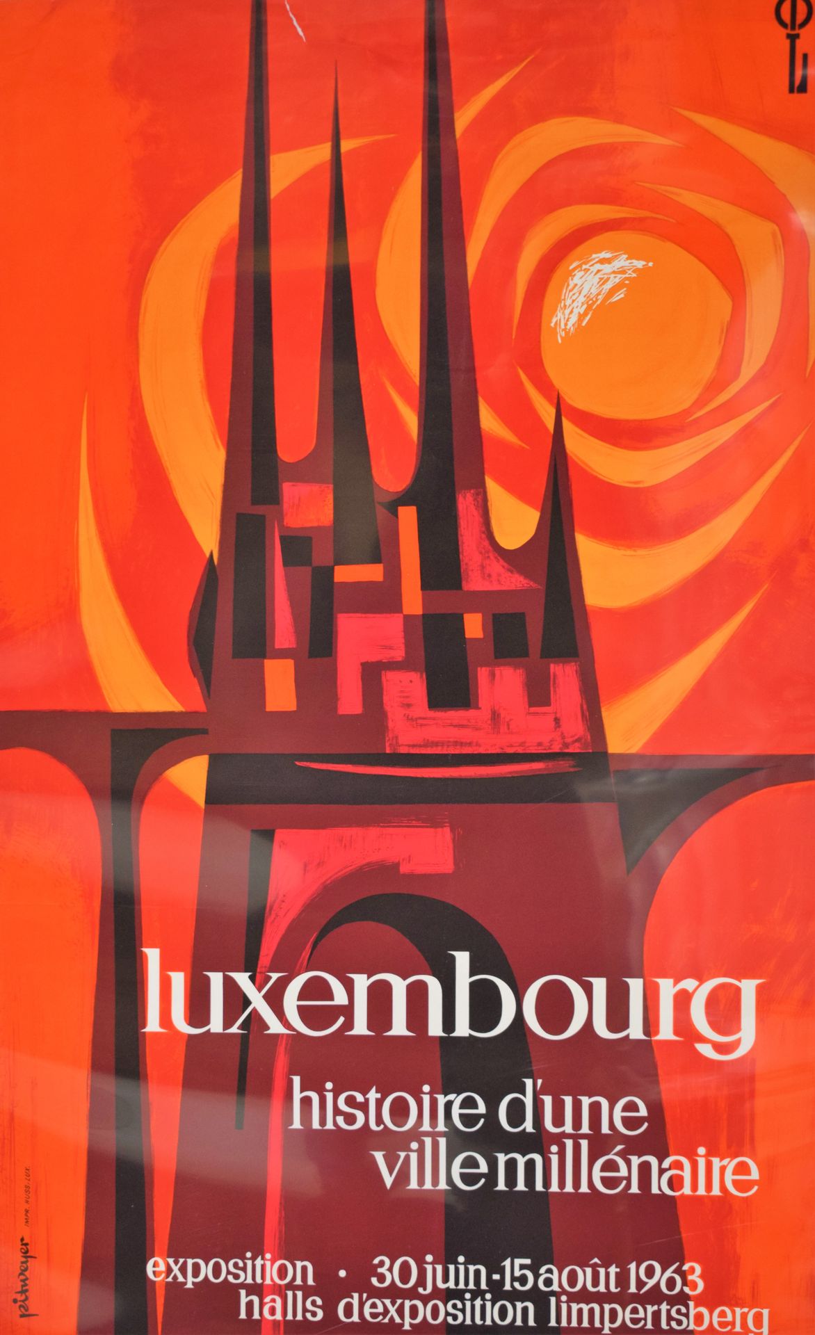 Null (AFFICHE) Affiche pour l'exposition "Luxembourg - Histoire d'une ville mill&hellip;