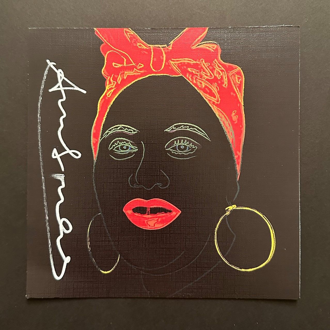 Null Andy Warhol (n.), Mammy Myths Series, Farbdruck, mit einer Signatur in weiß&hellip;