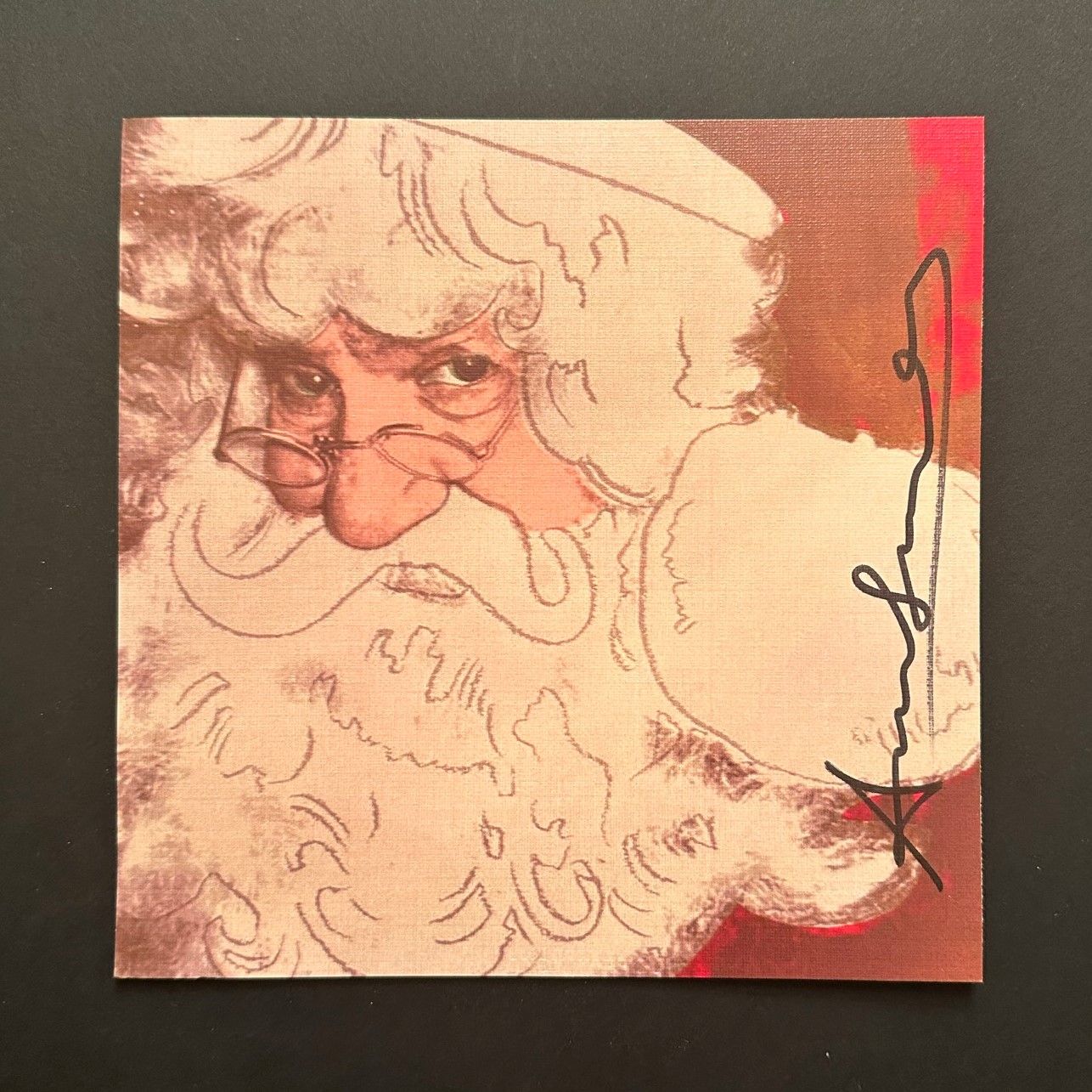 Null Andy Warhol (n.), Santa Claus Myths Series, Farbdruck, mit einer Signatur i&hellip;