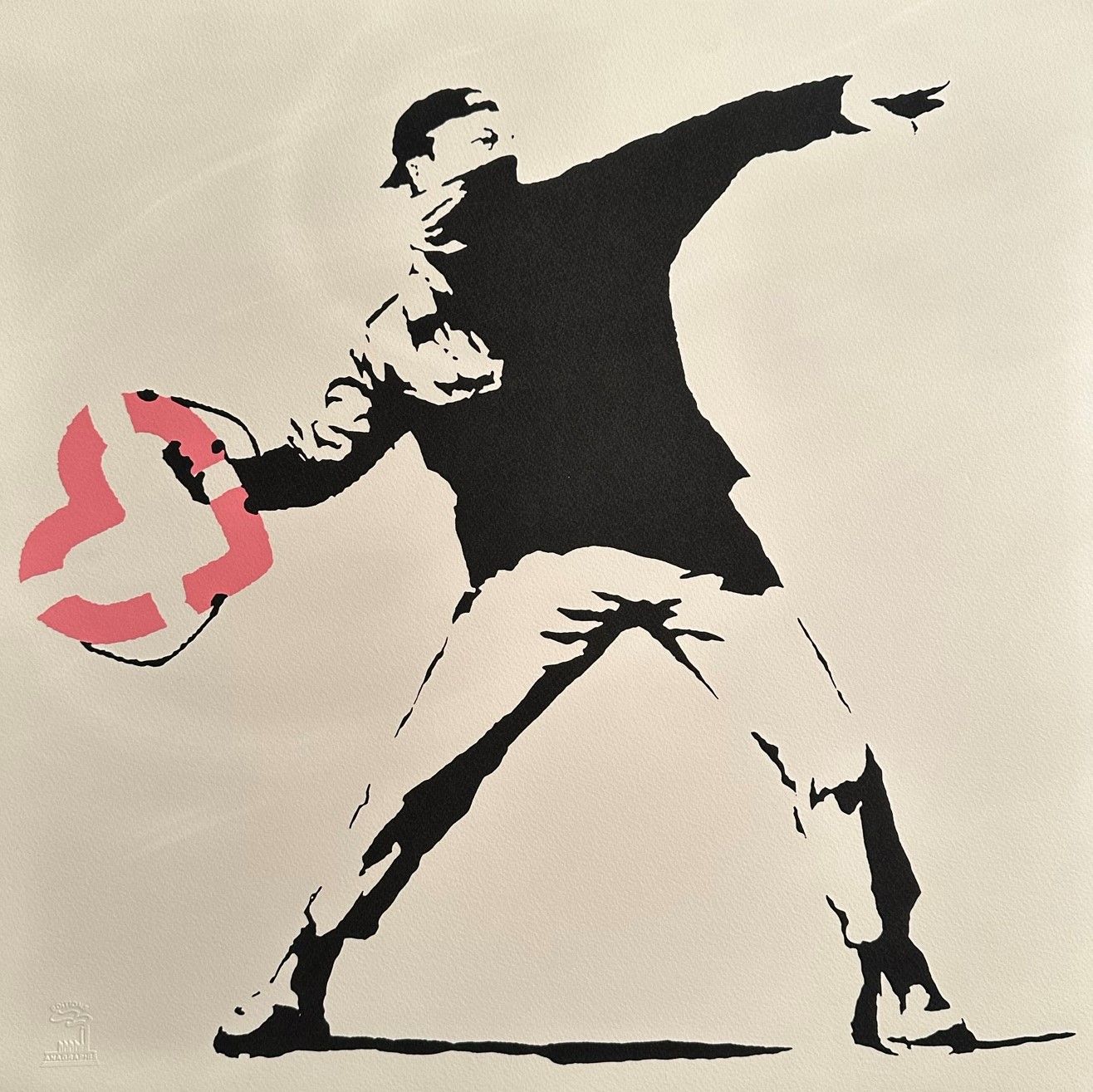 Null BANKSY (d’après), Heart Shapped Float Thrower, BHC, BANKSY Humanité Collect&hellip;