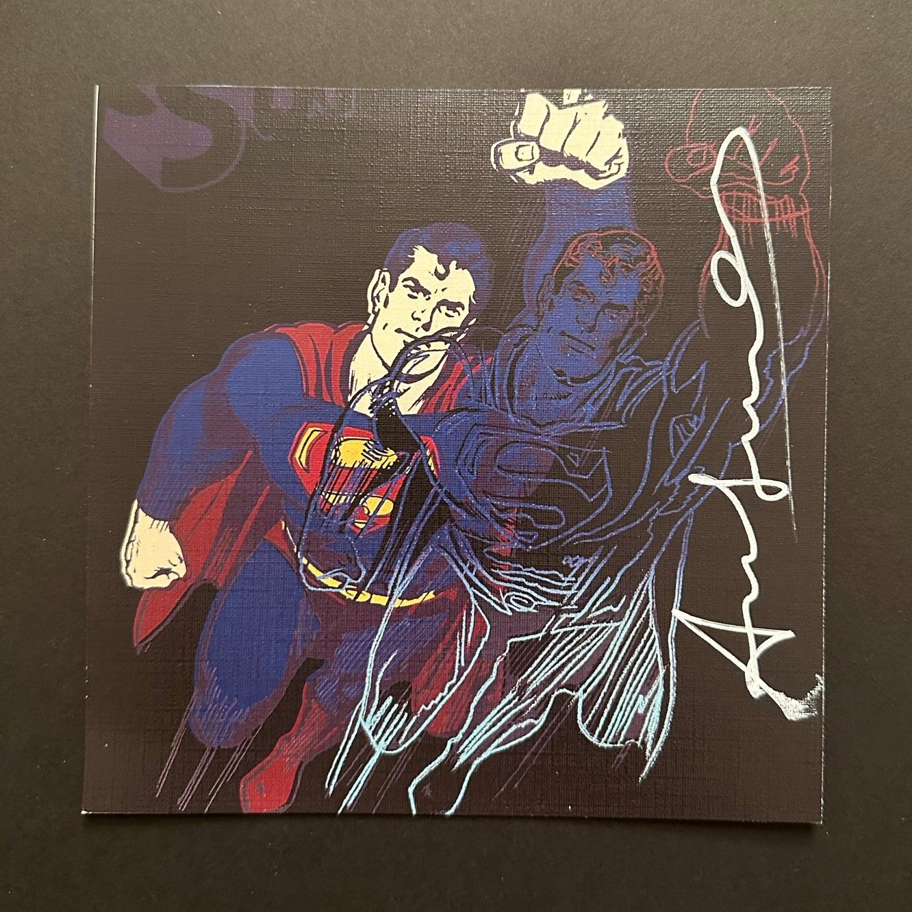 Null Andy WARHOL (después), Superman Myths Series, Impresión en color, firmado c&hellip;