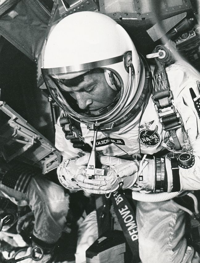 Null (NASA. GEMINI 6. SHIRRA Jr.) Gemini 6 Mission Astronaut Walter M. Shirra Jr&hellip;