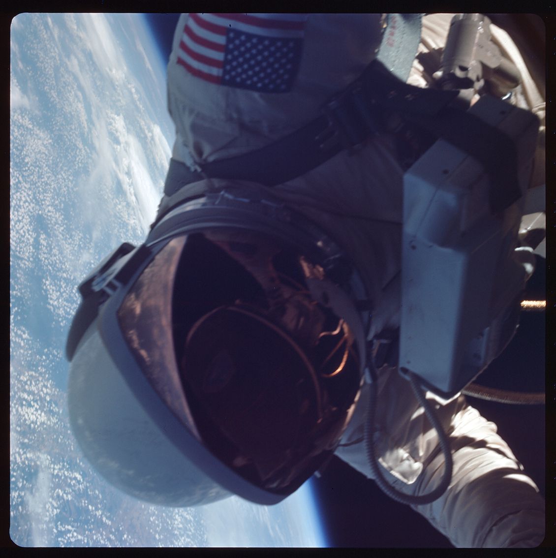 Null (NASA. GRANDE FORMATO. GEMINI-4. EVA. WHITE II) Storica missione Gemini 4: &hellip;