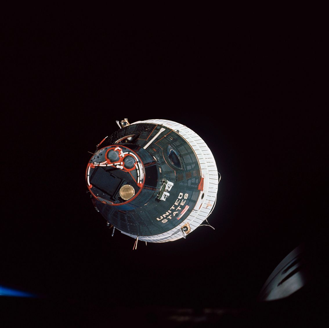 Null (NASA. GROSSFORMAT. GEMINI-7) Das Raumschiff Gemini-7 der National Aeronaut&hellip;