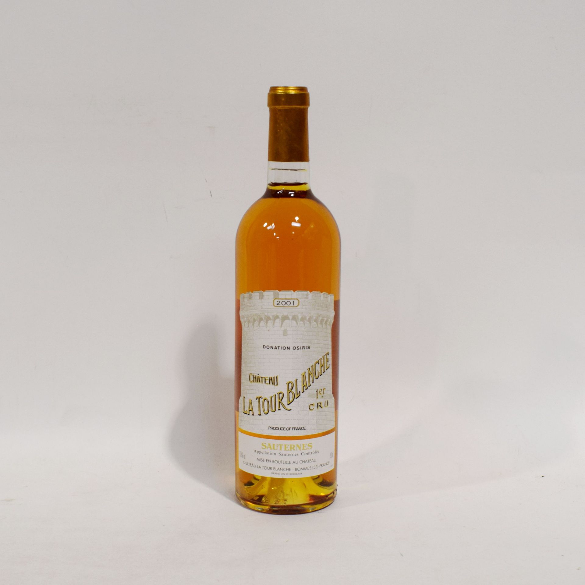 Null (SAUTERNES) Botella de Château LA TOUR BLANCHE, 1er Grand Cru Classé de l'A&hellip;