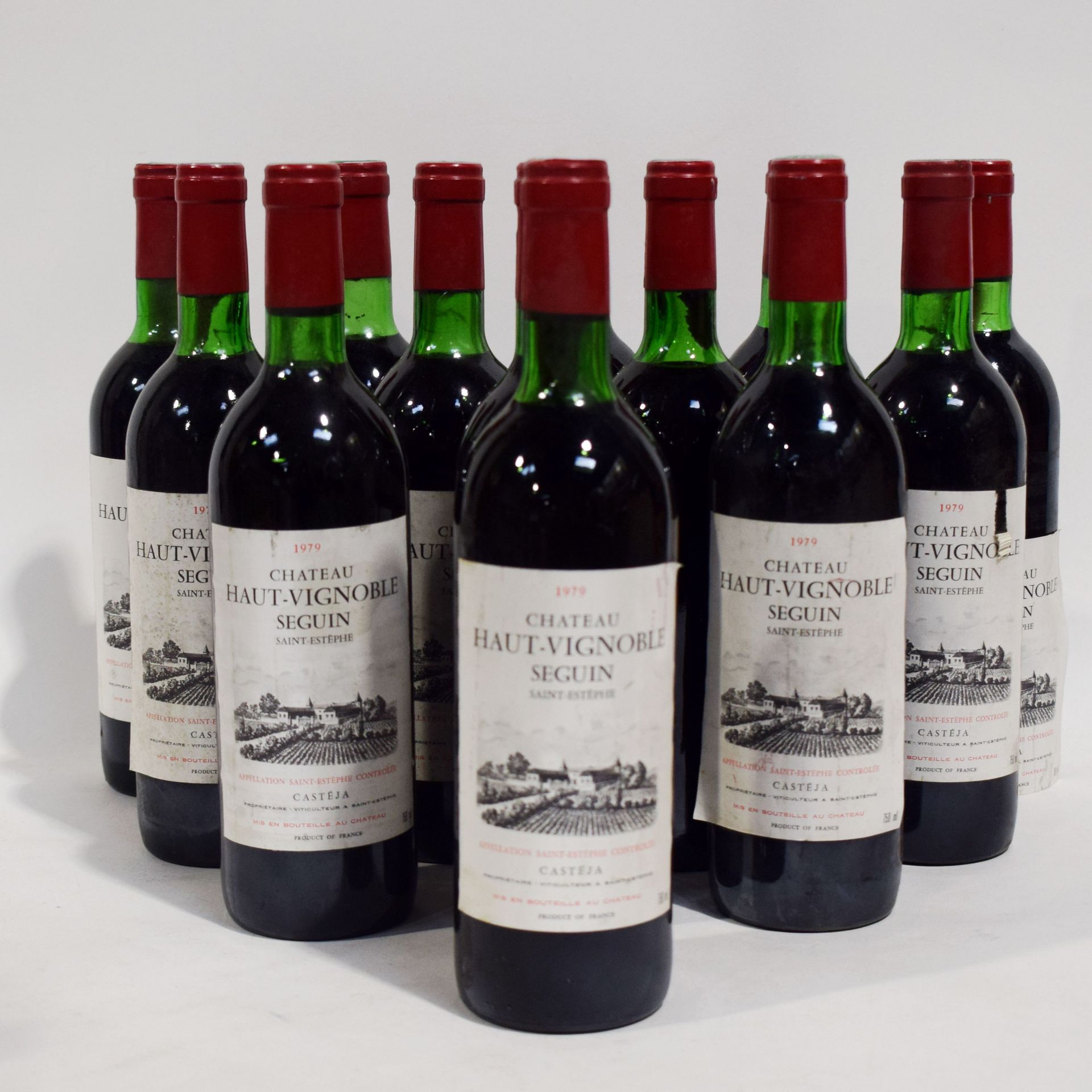 Null (SAINT-ESTÈPHE) Lote de 13 botellas de Château HAUT-VIGNOBLE SEGUIN, Saint-&hellip;