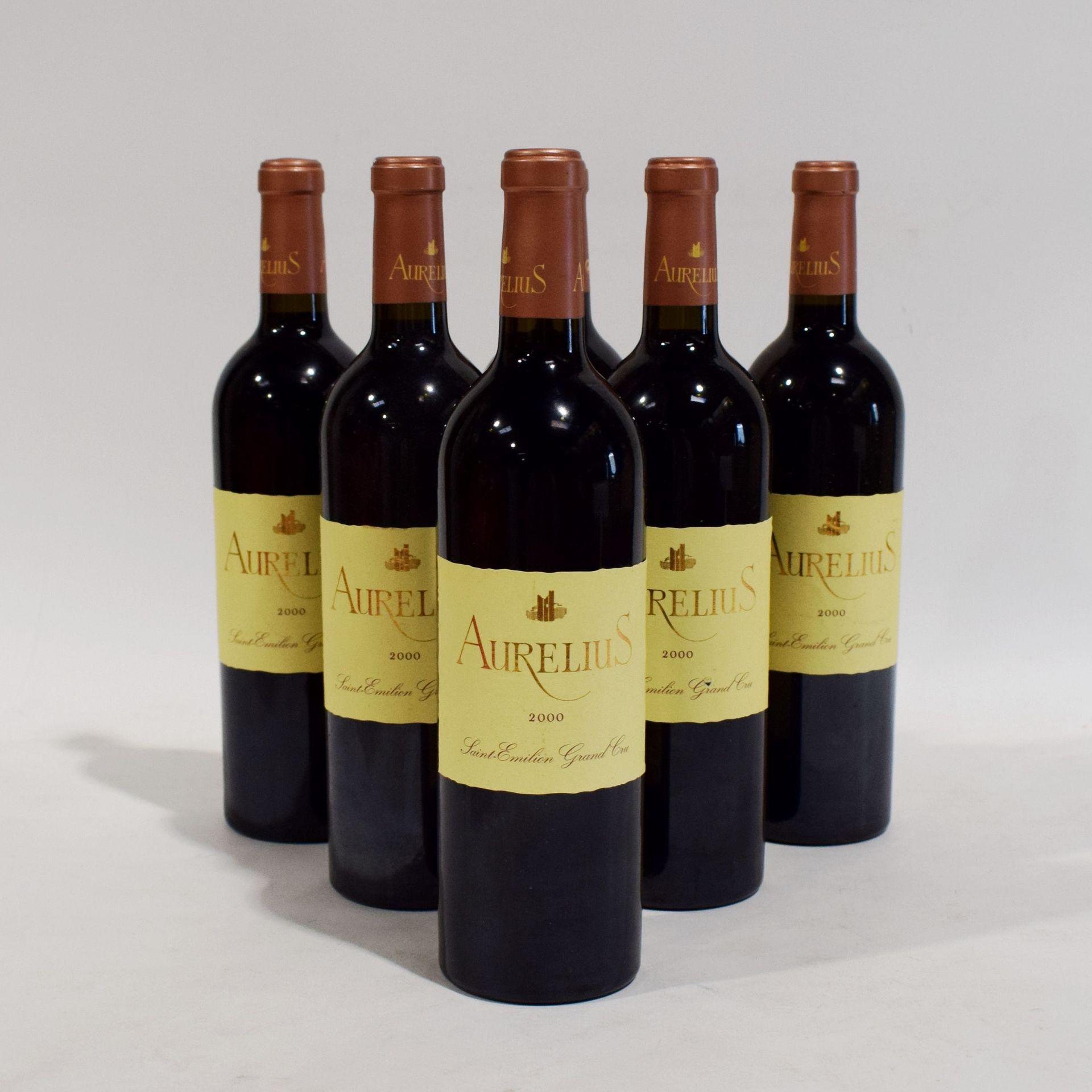 Null (SAINT-ÉMILION) Set of 6 bottles of Château AURELIUS, Grand Cru Classé de S&hellip;