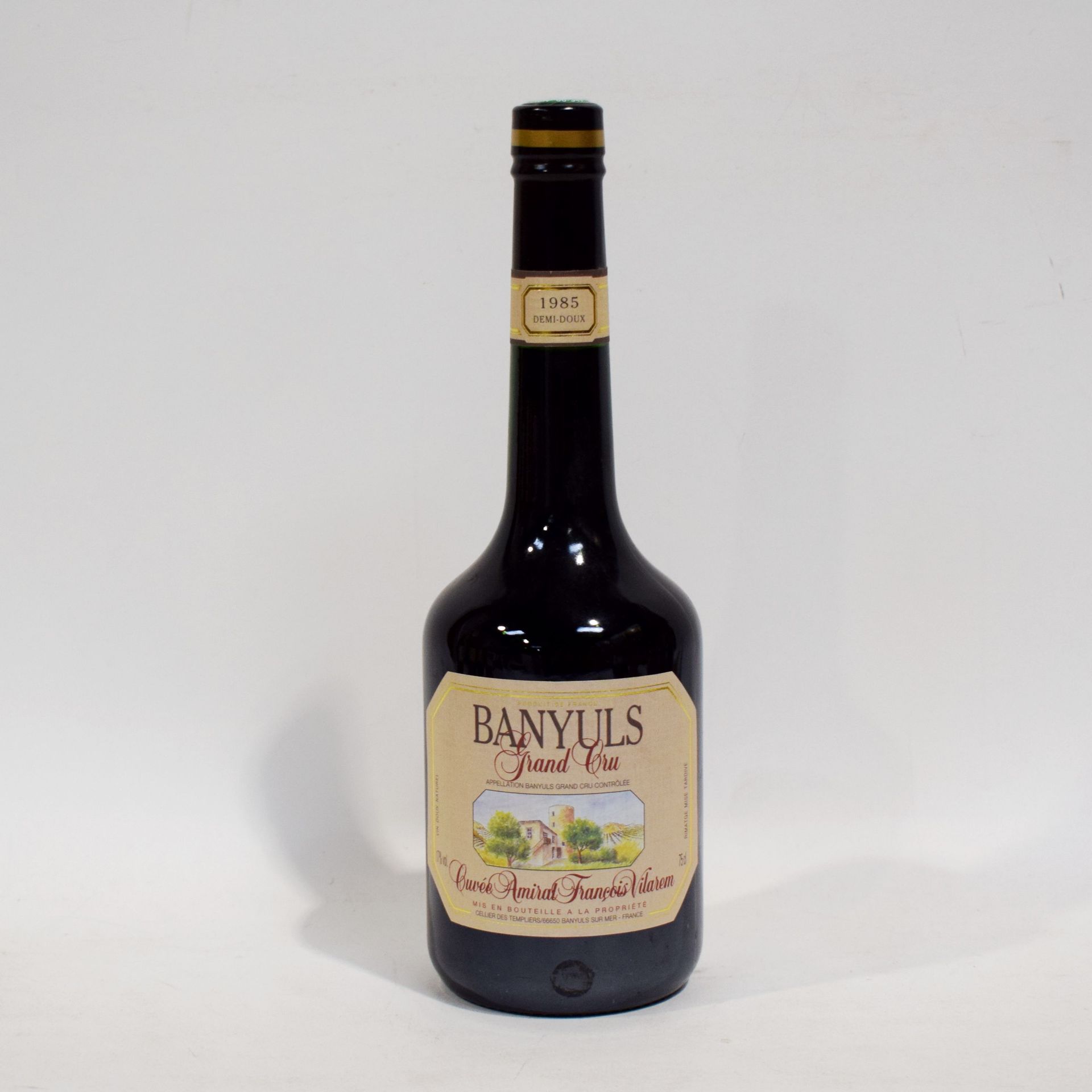 Null (BANYULS) Bottle of Banyuls Grand Cru, Cellier des templiers, cuvée Amiral &hellip;