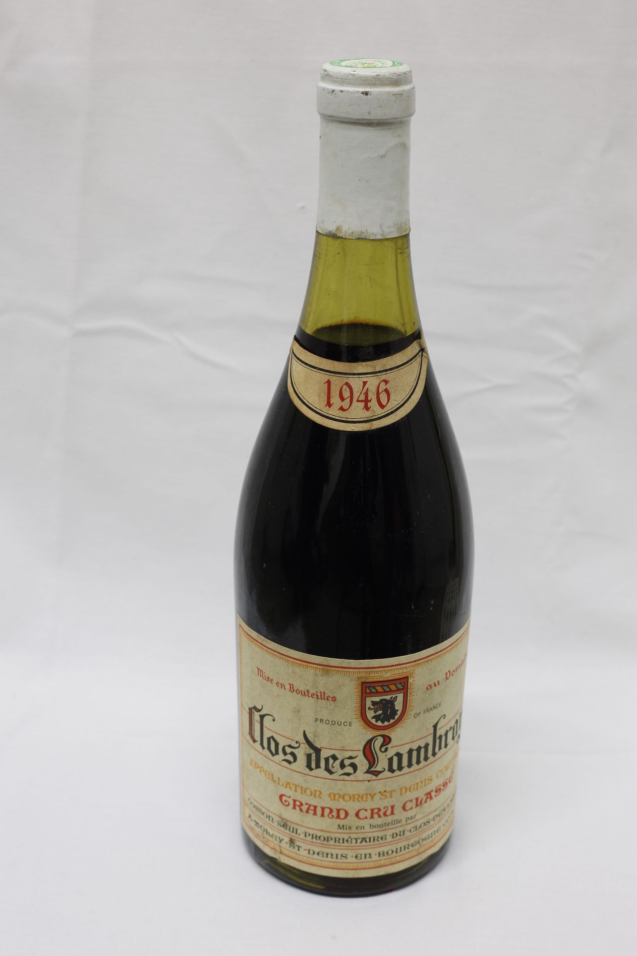 Null (VIEUX MILLÉSIME/MOREY SAINT DENIS)一瓶Clos des LAMBRAYS，年份1946，产区MOREY SAINT&hellip;