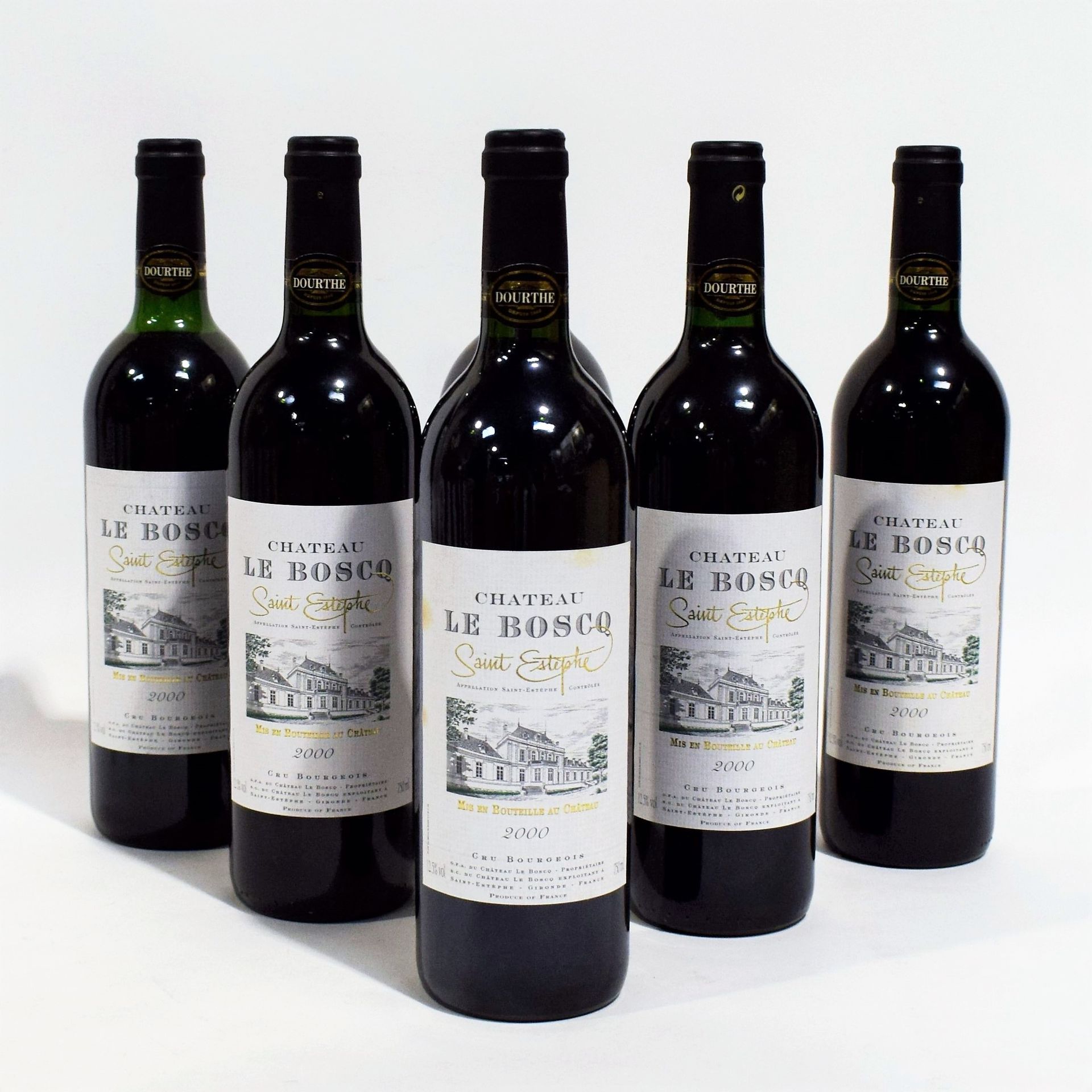 Null (SAINT-ESTÈPHE) Ensemble de 6 bouteilles du Château LE BOSCQ, Appellation S&hellip;