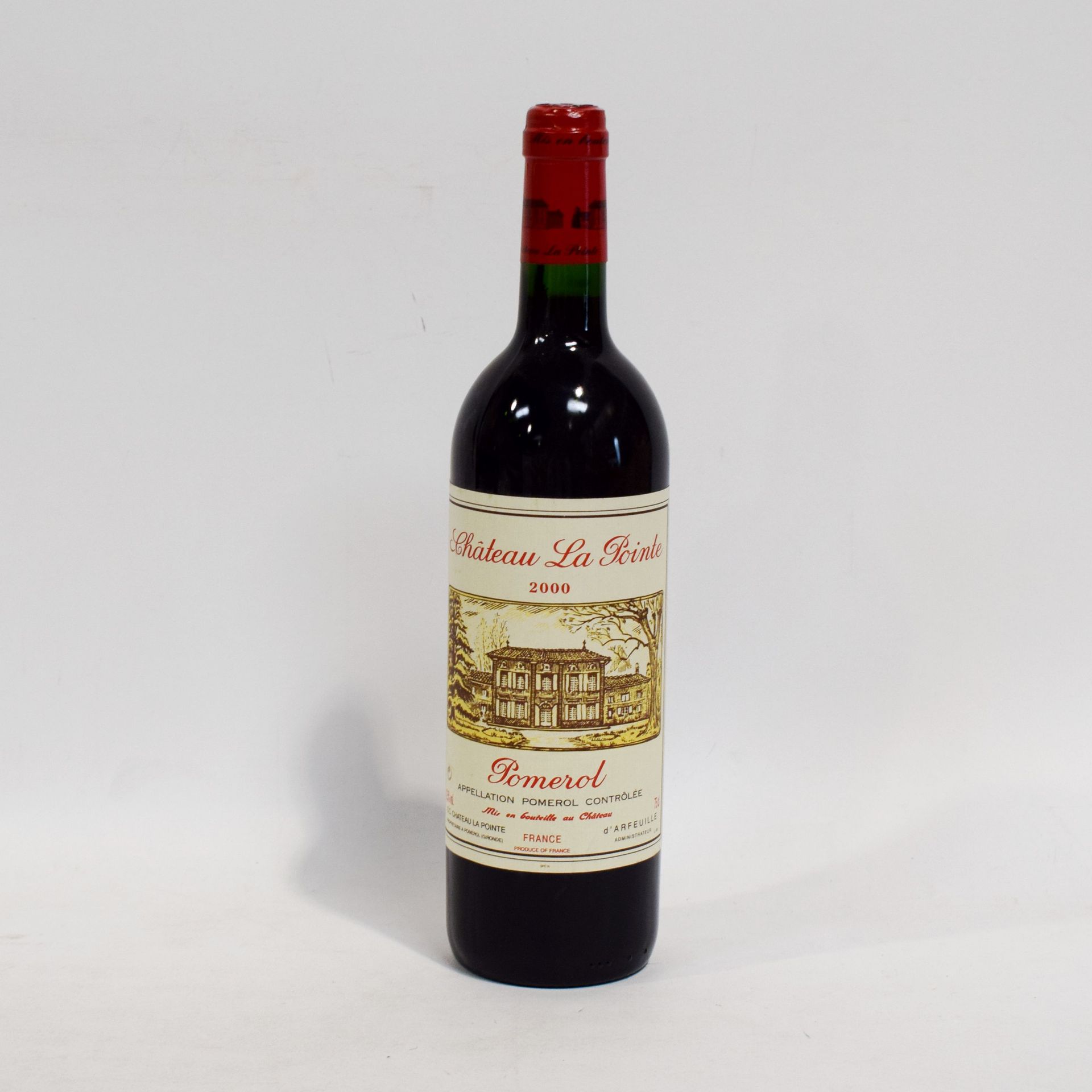 Null (POMEROL)一瓶Chateau LA POINTE, Appellation Pomerol Rouge, Vintage 2000, 良好水平