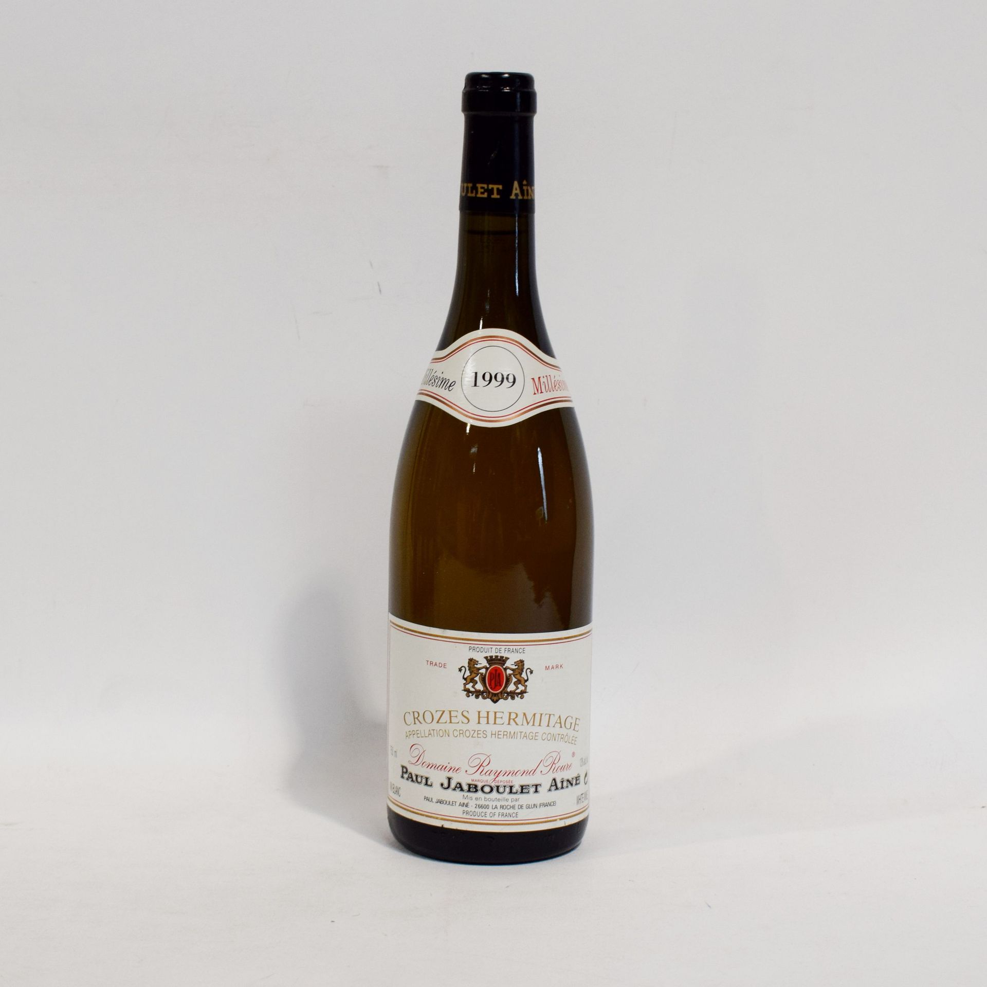 Null (CROZES HERMITAGE) Bottiglia di Domaine Raymond Roure de Paul JABOULET Aîné&hellip;