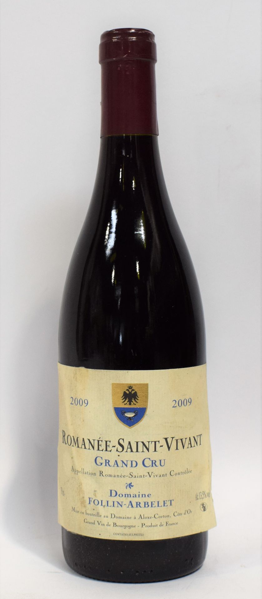 Null (ROMANÉE-SAINT-VIVANT)一瓶ROMANÉE-SAINT-VIVANT列级酒庄，Domaine Follin-Arbelet，红葡萄&hellip;