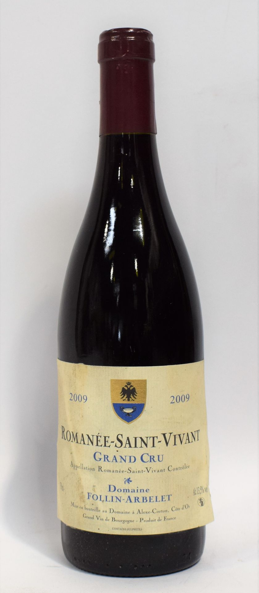 Null (ROMANÉE-SAINT-VIVANT) Flasche ROMANÉE-SAINT-VIVANT Grand Cru, Domaine Foll&hellip;