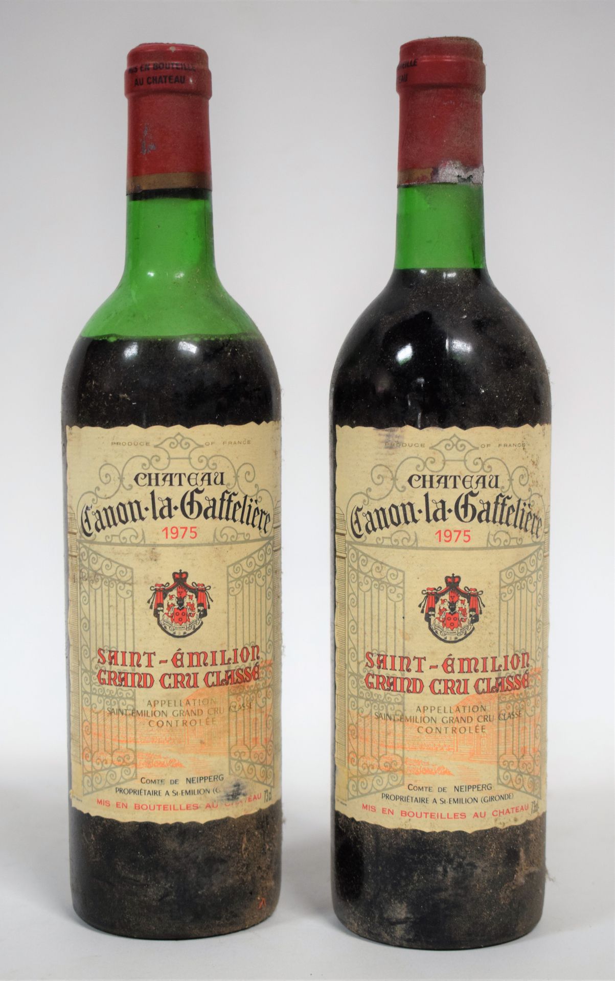 Null (OLD MILLENNIUM/SAINT-EMILION) 2 Botellas de Château CANON-LA-GAFFELIERE, S&hellip;