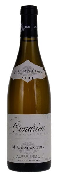 Null (CONDRIEU)木箱中，一套12瓶来自M.CHAPOUTIER领地的CONDRIEU，白葡萄酒，2000年年份。