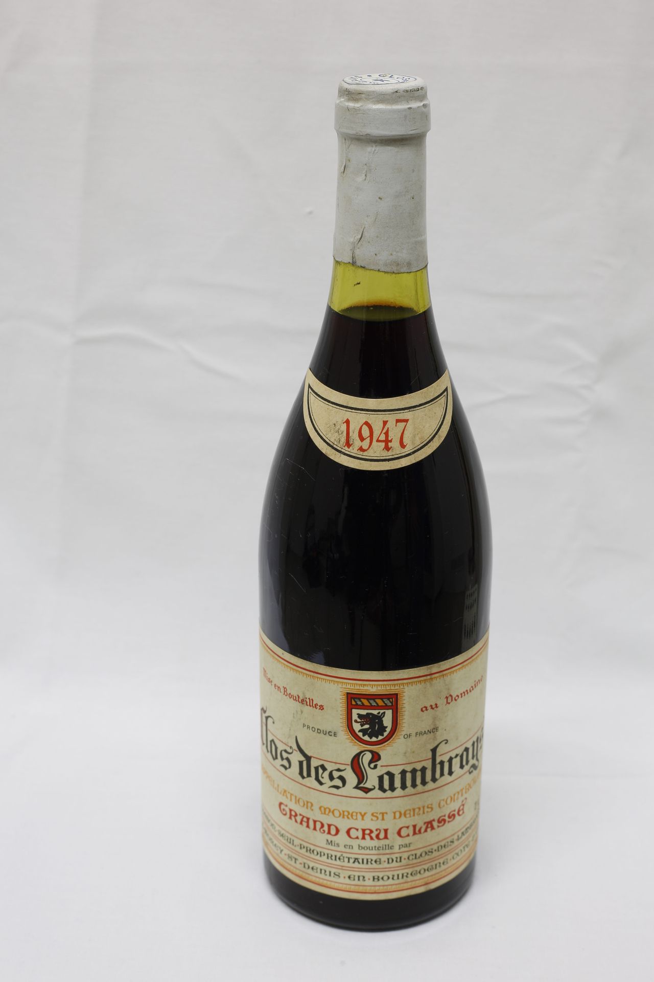 Null (VIEUX MILLÉSIME/MOREY SAINT DENIS)特殊的一瓶Clos des LAMBRAYS，1947年份，MOREY SAIN&hellip;