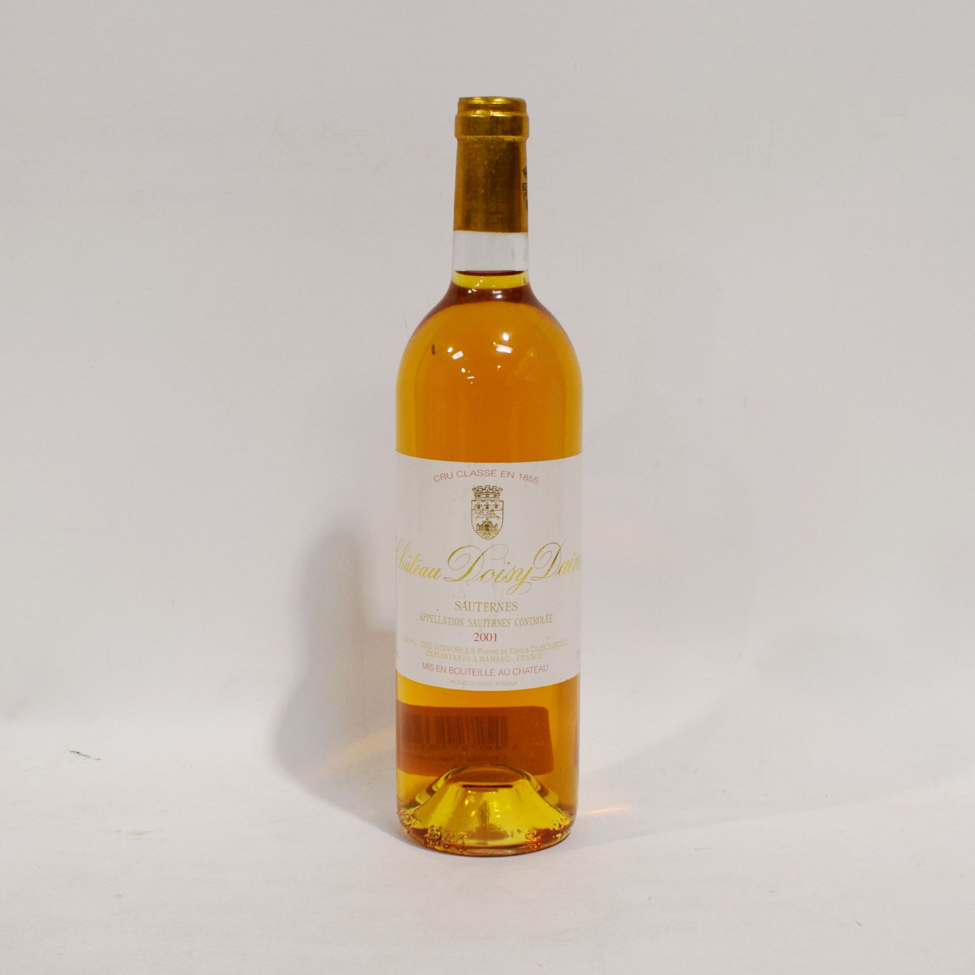 Null (SAUTERNES) Château DOISY DAËNE瓶，Sauternes产区二级特级酒庄，2001年份，良好等级
