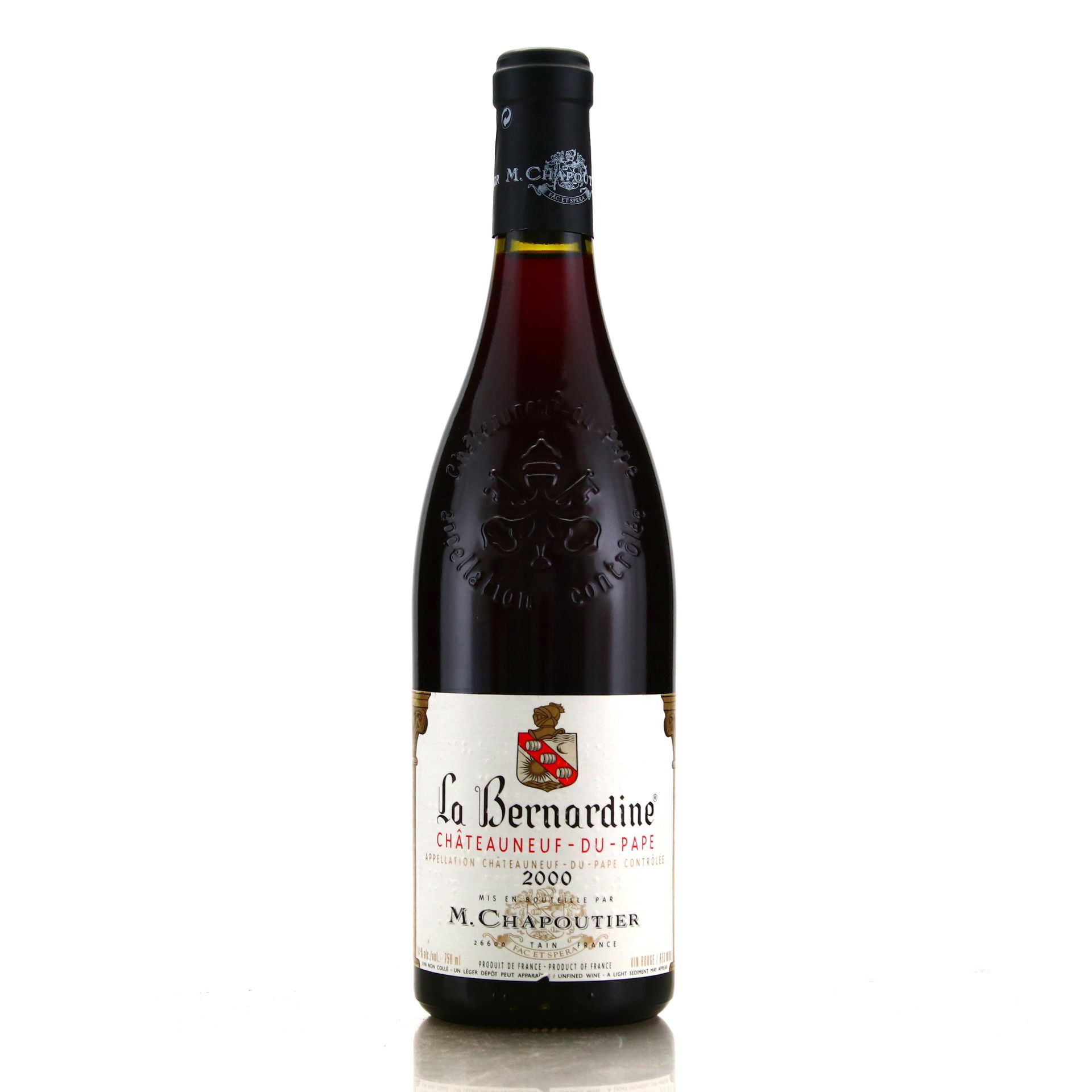 Null (CHATEAUNEUF-DU-PAPE) In a wooden case, set of 12 bottles of CHATEAUNEUF-DU&hellip;
