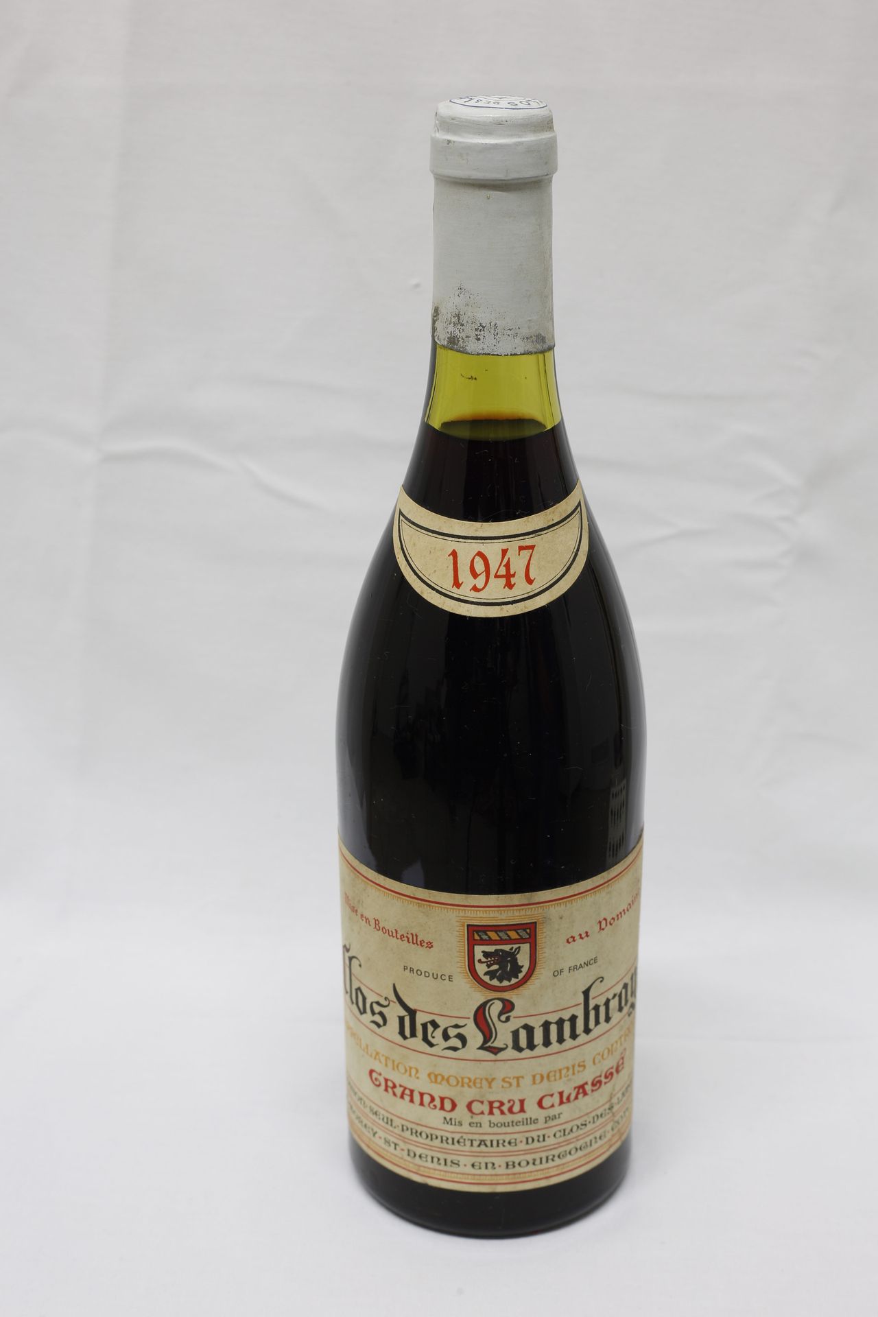 Null (VIEUX MILLÉSIME/MOREY SAINT DENIS)一瓶Clos des LAMBRAYS，1947年份，MOREY SAINT D&hellip;