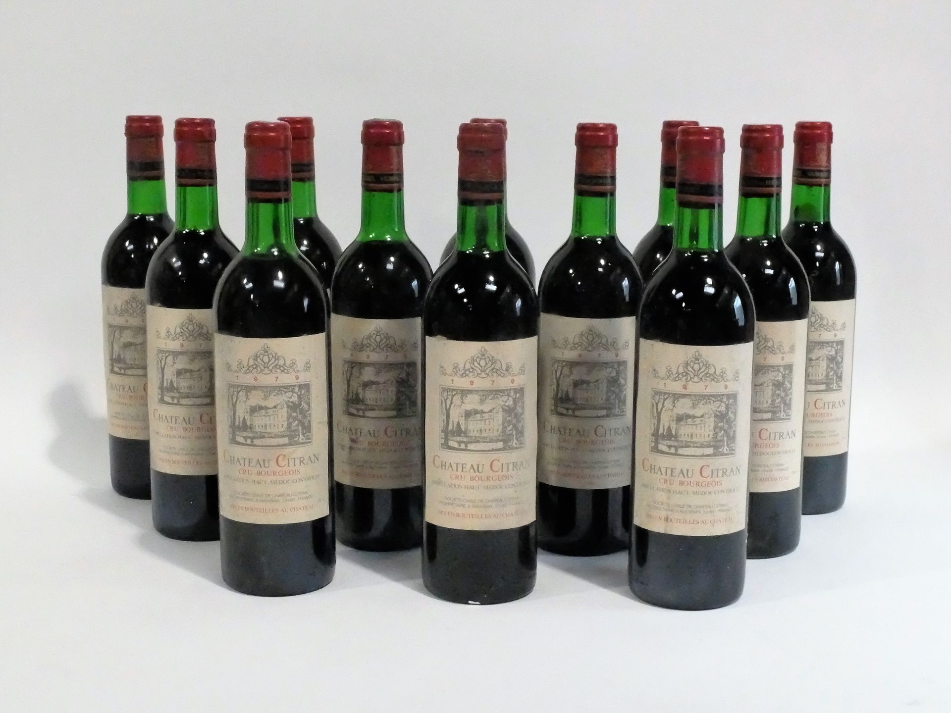 Null (HAUT-MÉDOC) Set of 12 bottles of Château CITRAN, Cru Bourgeois de Haut-Méd&hellip;