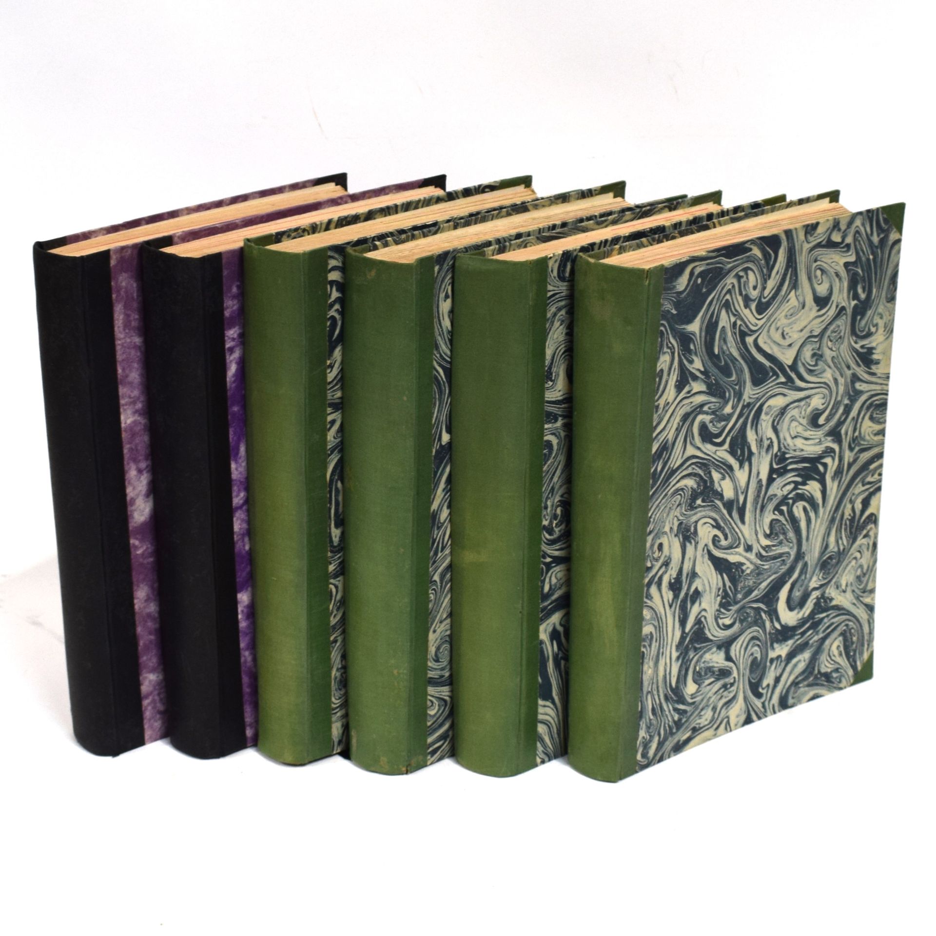 Null (JOURNAL) Reunion of 6 volumes bound by year of the REVUE, from January 195&hellip;