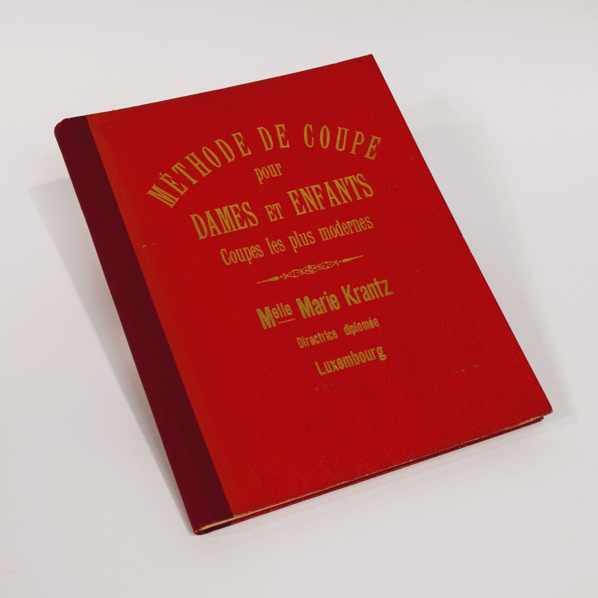 Null (COMMERCE) Blank book of notes from Mademoiselle Marie KRANTZ's course, "Mé&hellip;