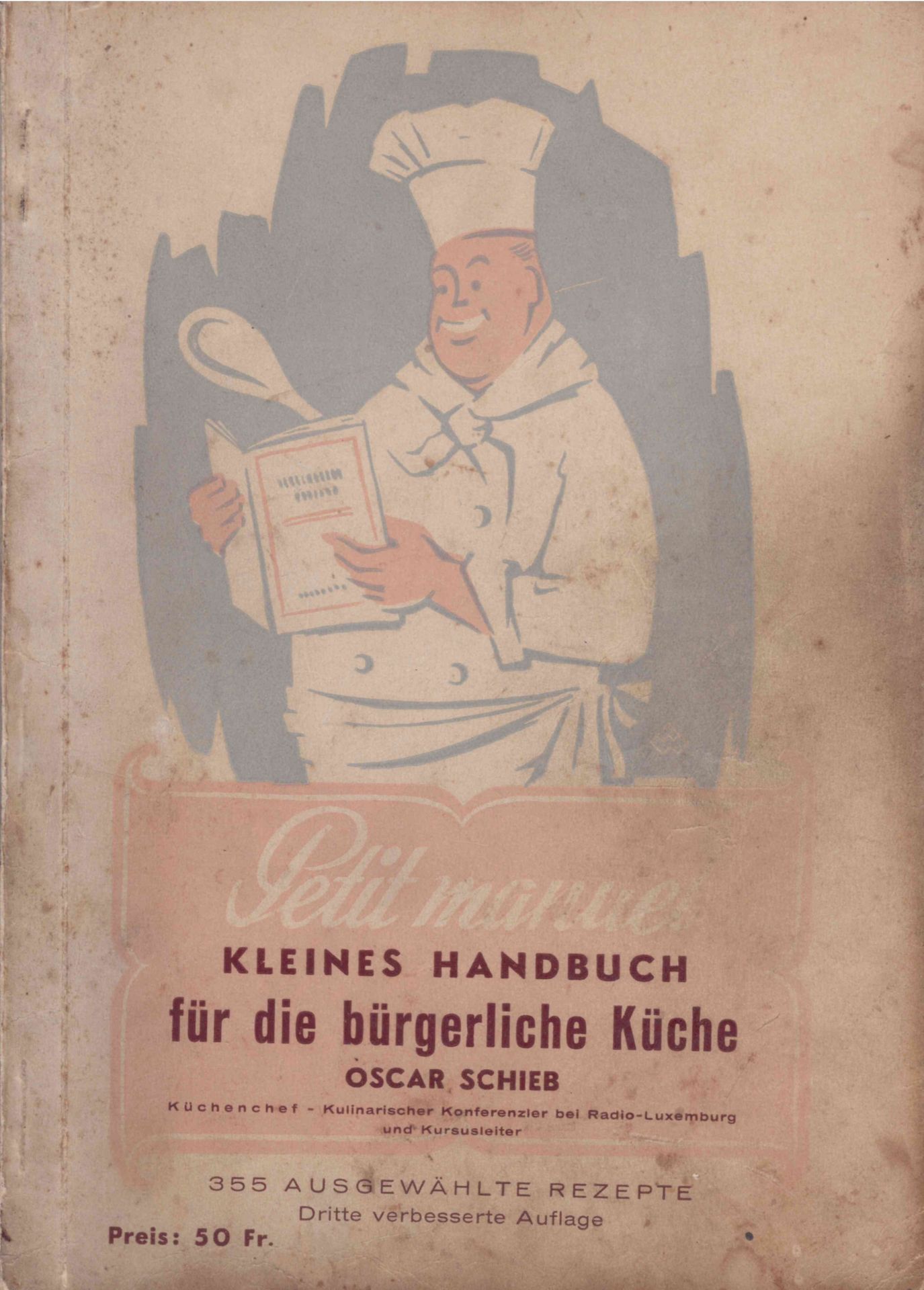 Null (CUCINA) Oscar SCHIEB (Küchenchef) : Kleines Handbuch. Kleines Handbuch für&hellip;