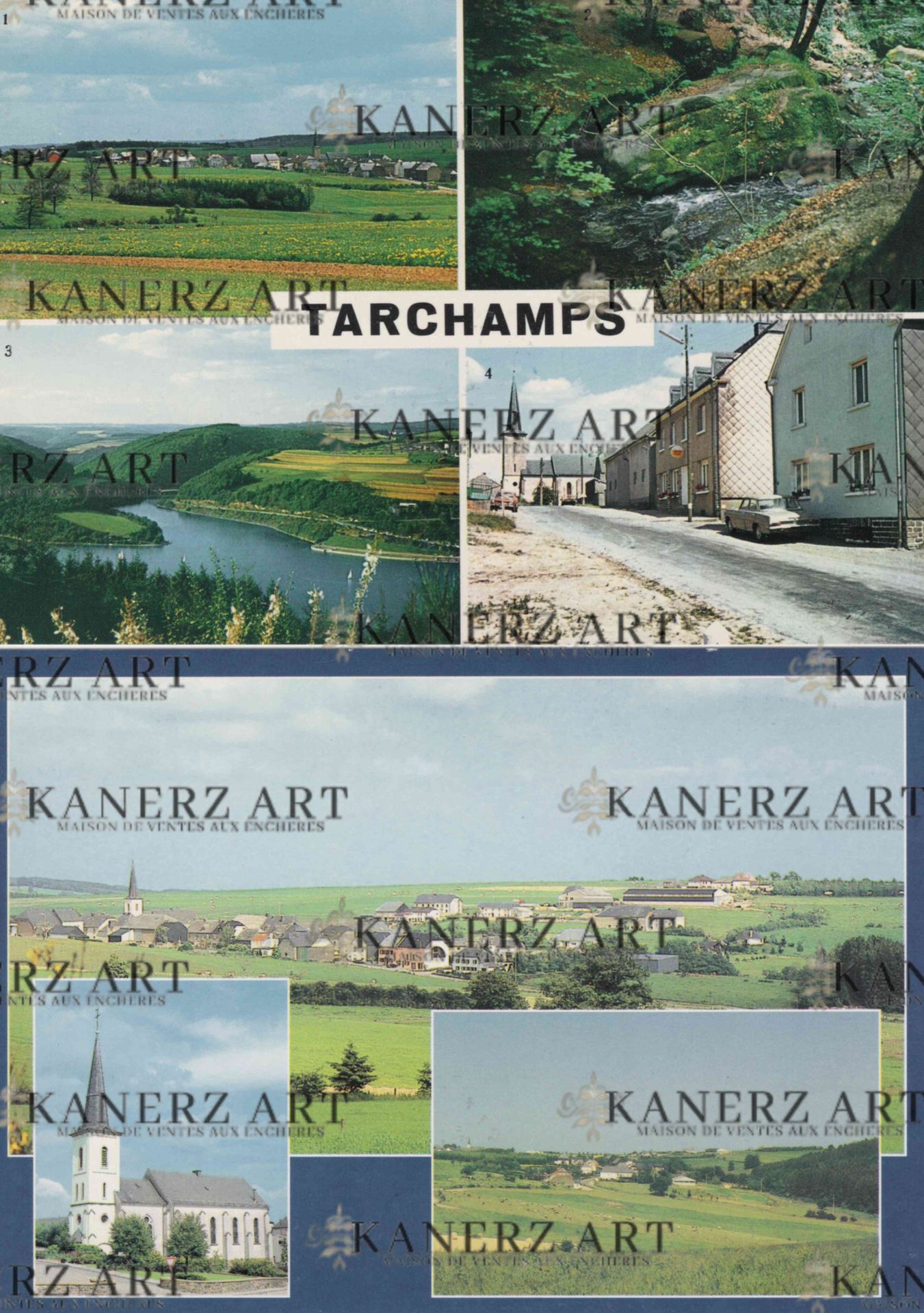Null (TARCHAMPS) Réunion de 2 cartes postales des années 70/80