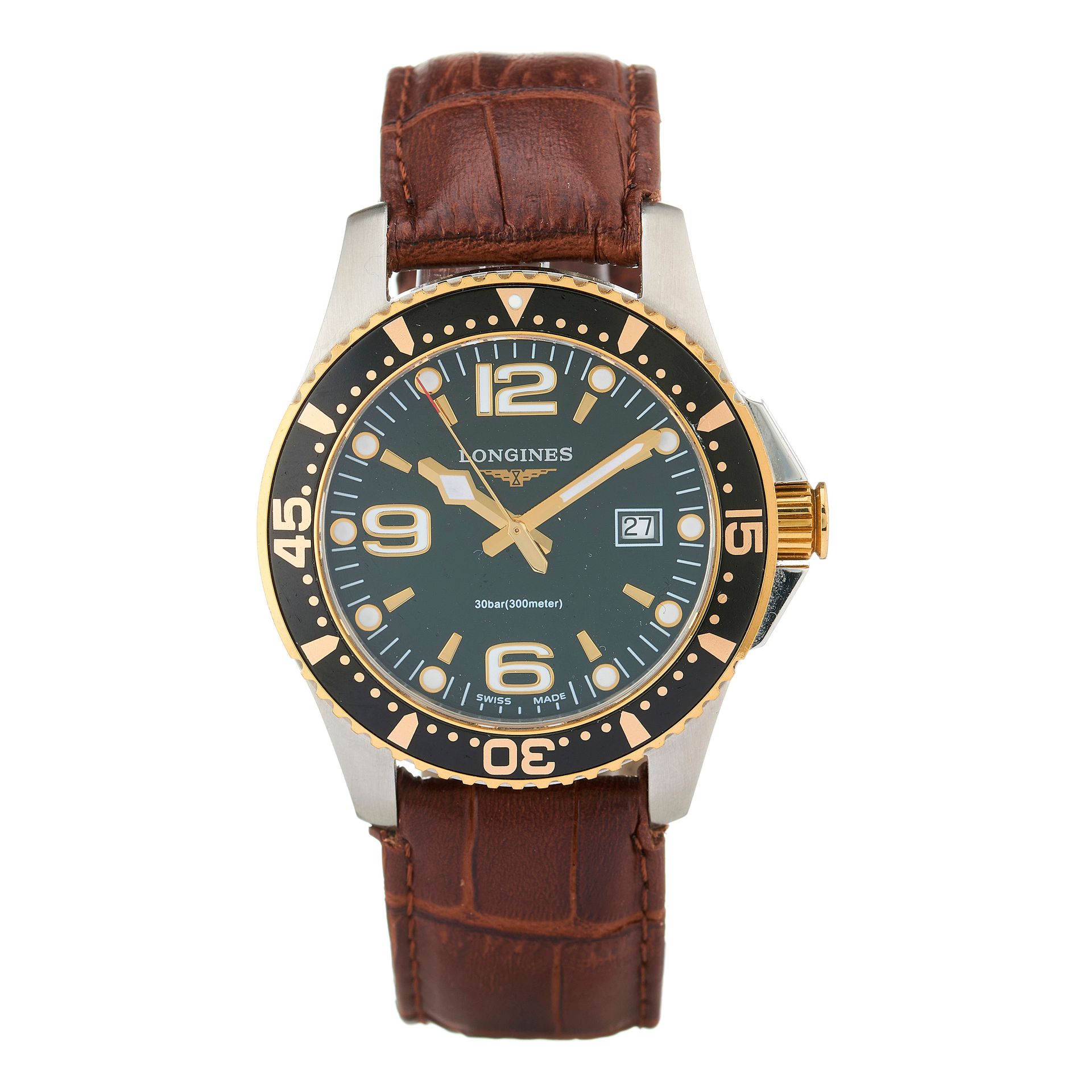 Null Longines, reloj de pulsera Hydro Conquest de acero inoxidable, referencia L&hellip;