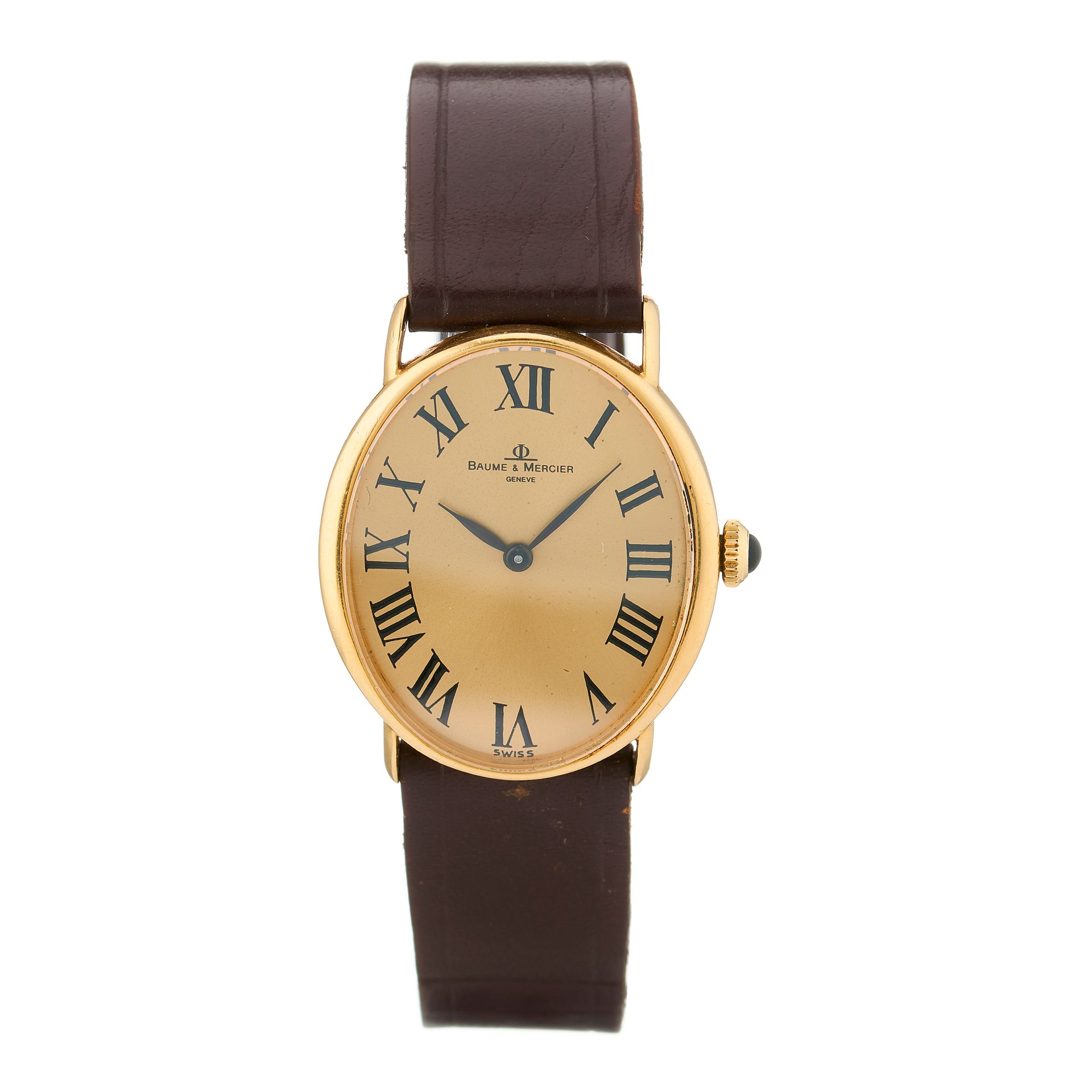Null Baume & Mercier, un reloj de pulsera de oro de 18 quilates, referencia 3706&hellip;