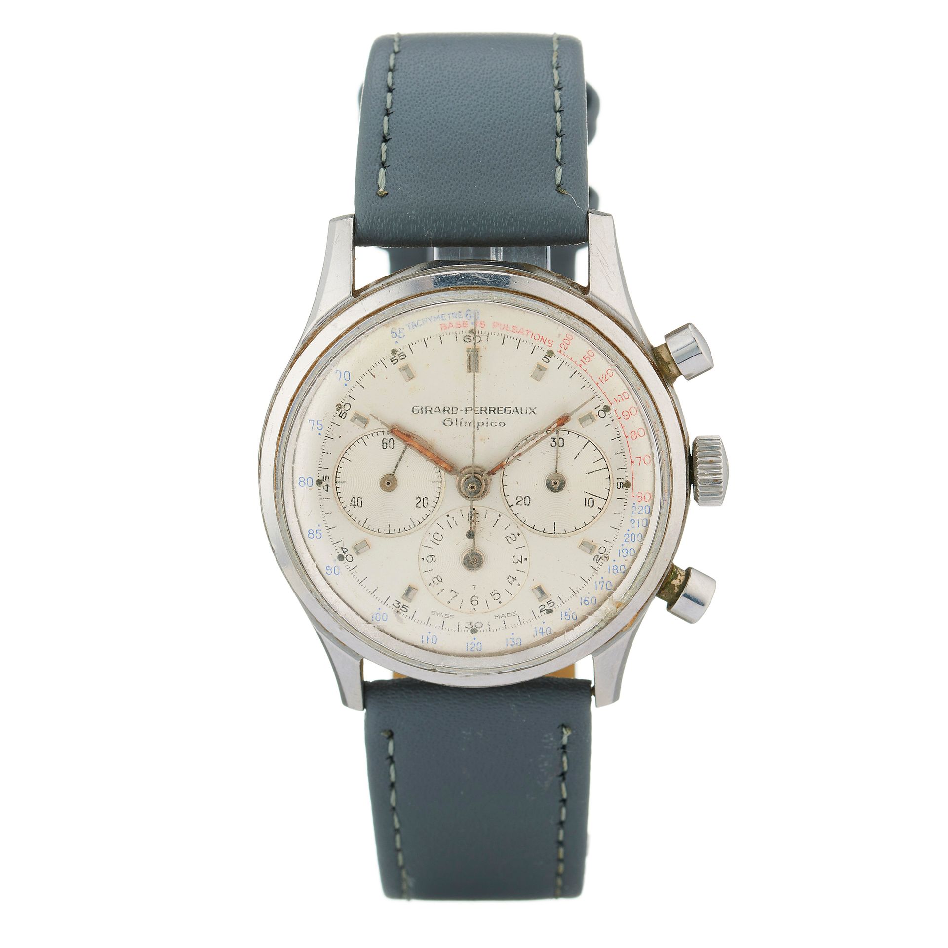 Null Girard-Perregaux, une montre-bracelet chronographe Olimpico, référence 8846&hellip;