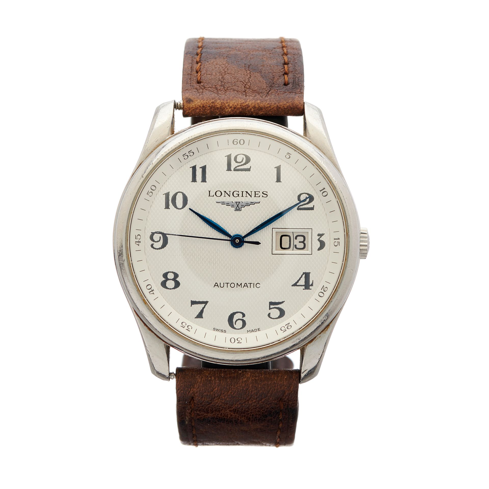 Null Longines, un orologio da polso in acciaio inossidabile Master Collection Bi&hellip;
