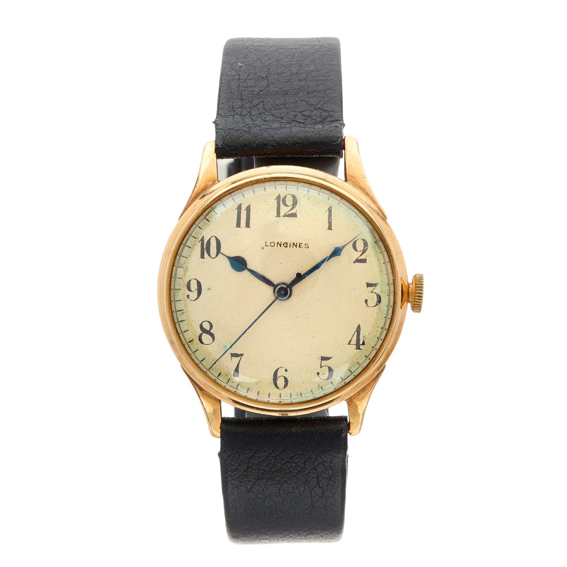 Null Longines, eine Mitte des 20. Jahrhunderts 9ct Gold Armbanduhr, Referenz 424&hellip;