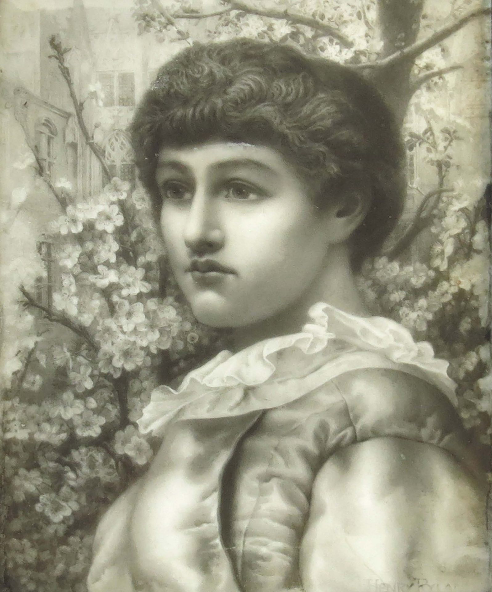 Null Henry Ryland (britannique, 1856-1924), jeune fille avec fleur de pommier, s&hellip;