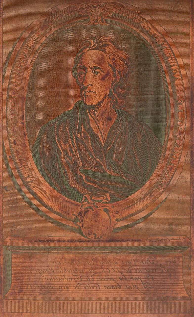 Null 
[Bernard PICART AFTER SIR GODFREY KNELLER - Ritratto di John Locke in meda&hellip;