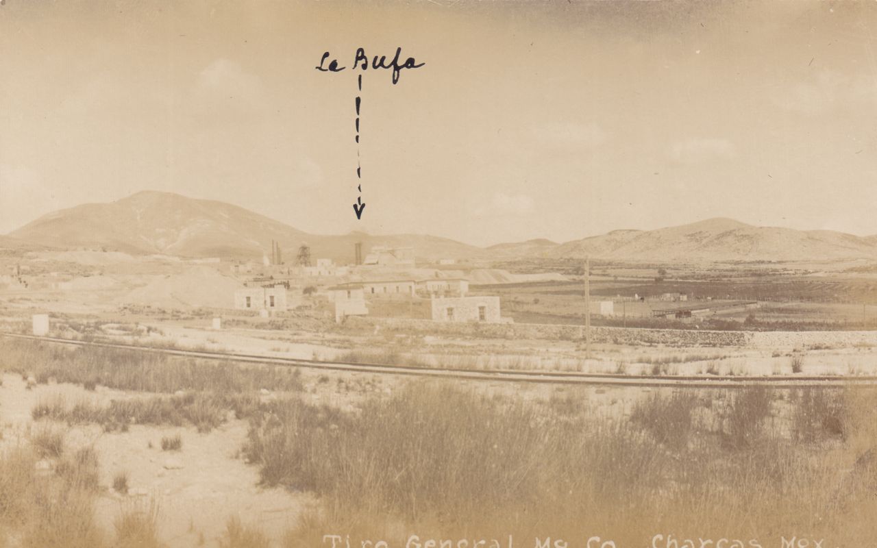 Null 
MÉXICO: CHARCAS (San Luis Potosí). Conjunto de 8 tarjetas-foto, ca. 1912 +&hellip;