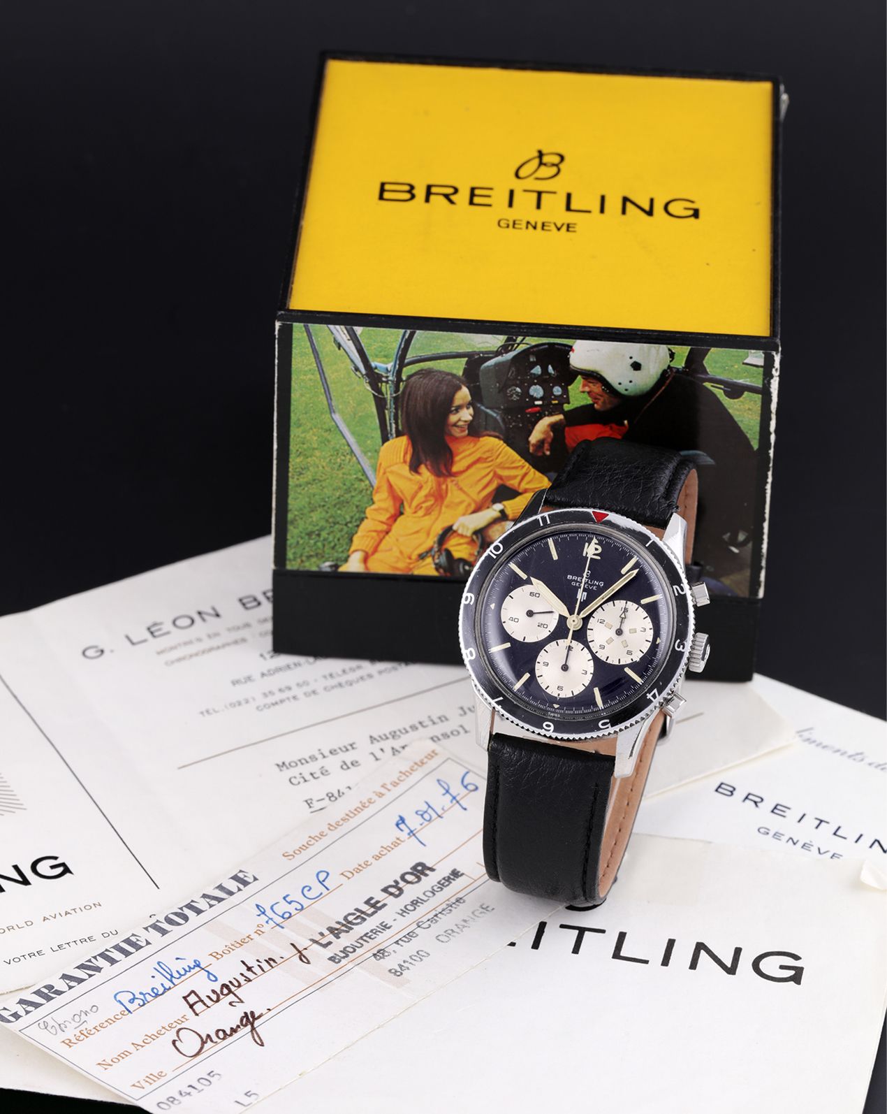 BREITLING - LIP Breitling, Co-Pilot, retailed by LIP, Ref. AVI 765 CP, case no. &hellip;