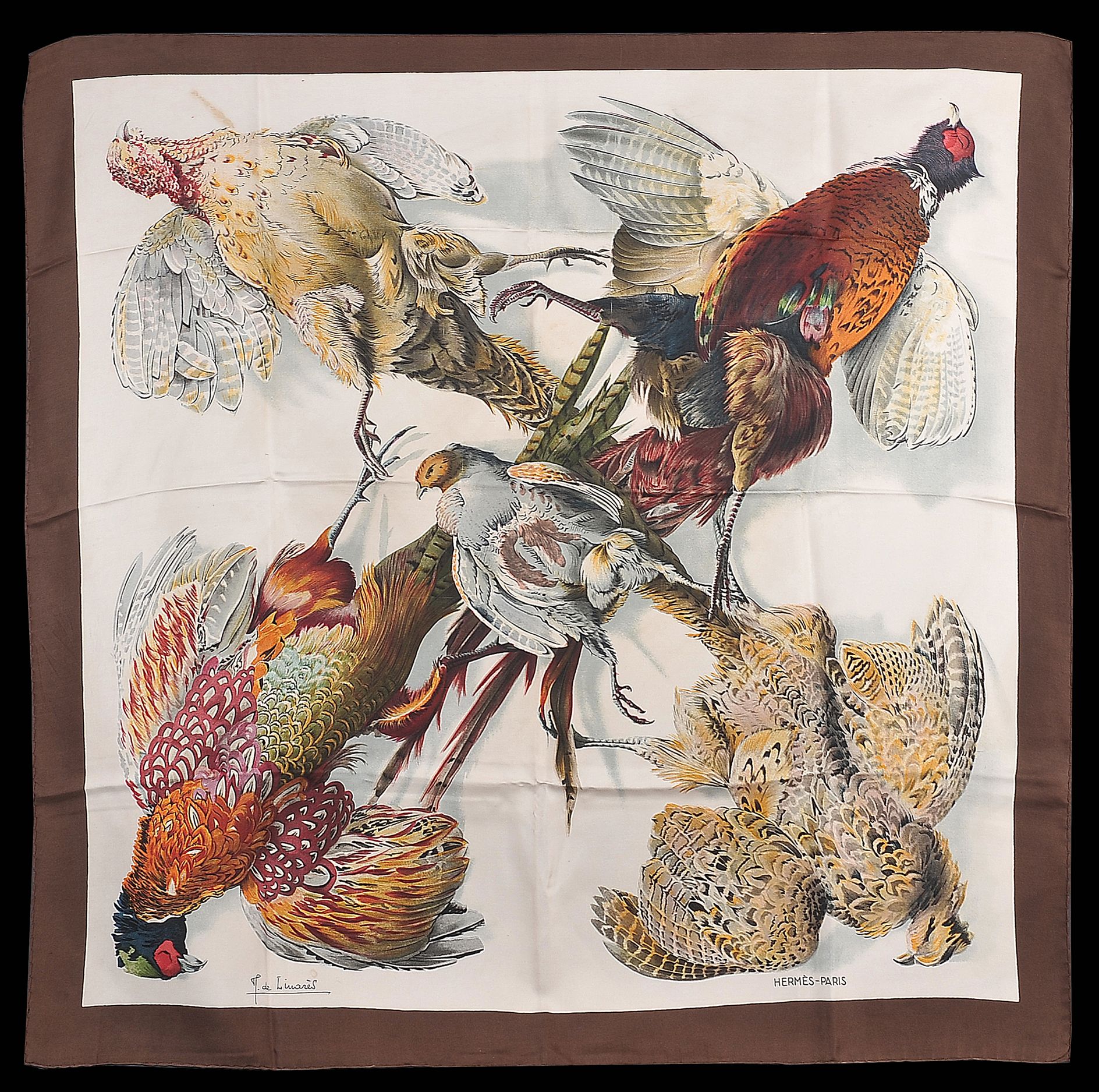Null Original Hermes cloth


Silk


Worn


87 x 87 cm