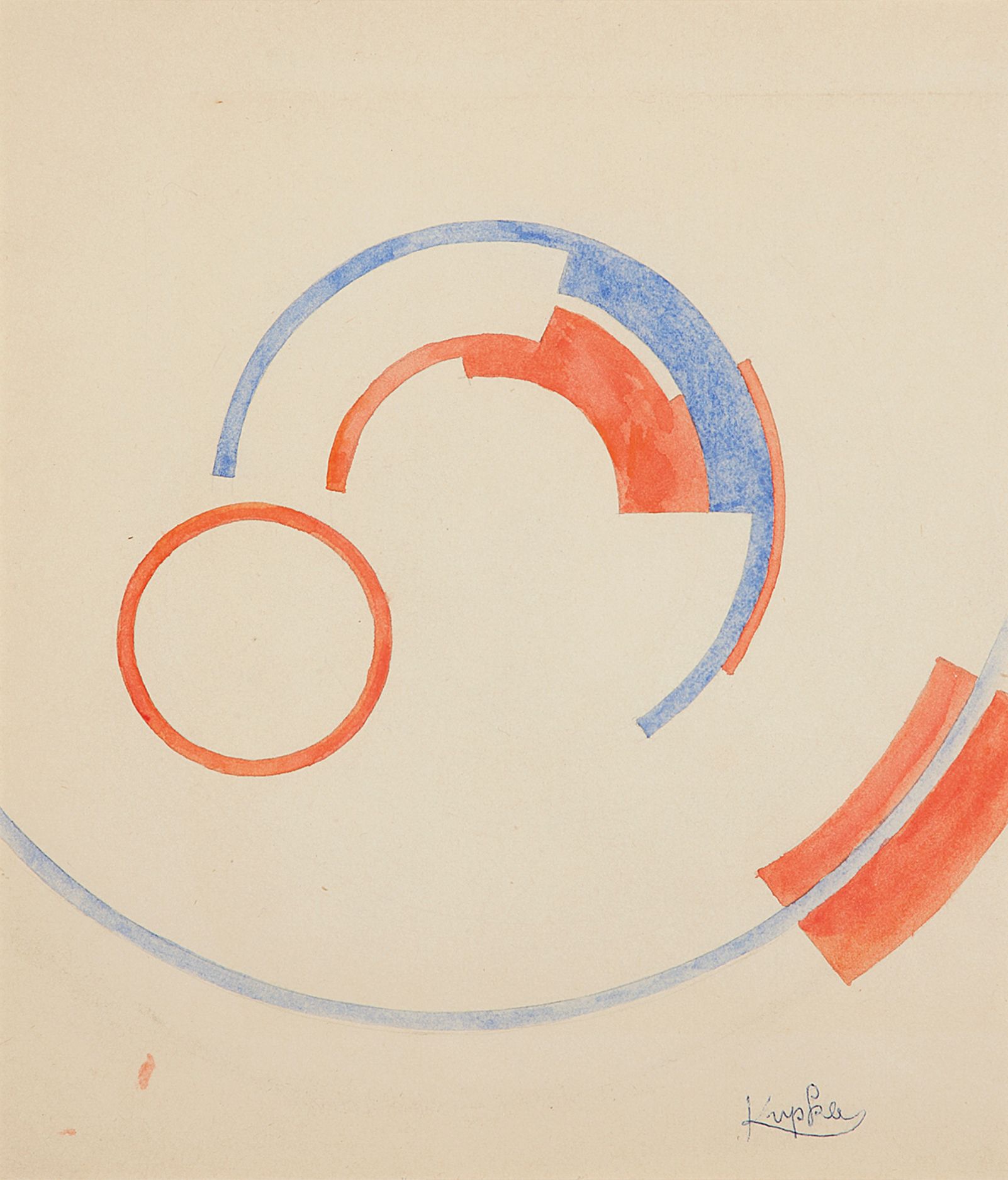 Null 弗朗蒂塞克-库普卡


奥波克诺 1871 - 1957 布托


来自 "圆形和矩形 "系列


1930/33


纸上水彩画


27,6 x &hellip;