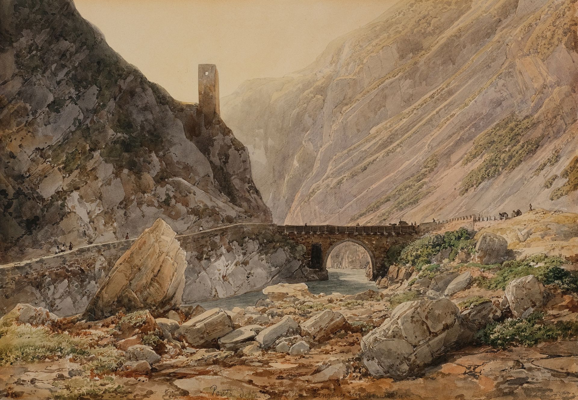 Null Thomas Ender


Vienne 1793 - 1875 Vienne


Ponte della Rochetta


Aquarelle&hellip;