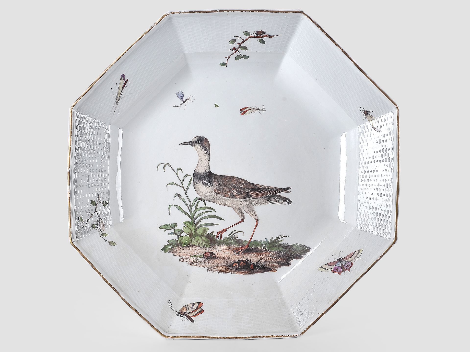 Null Meissen porcelain plate


Large porcelain plate


Mid 18th century


"Bird &hellip;
