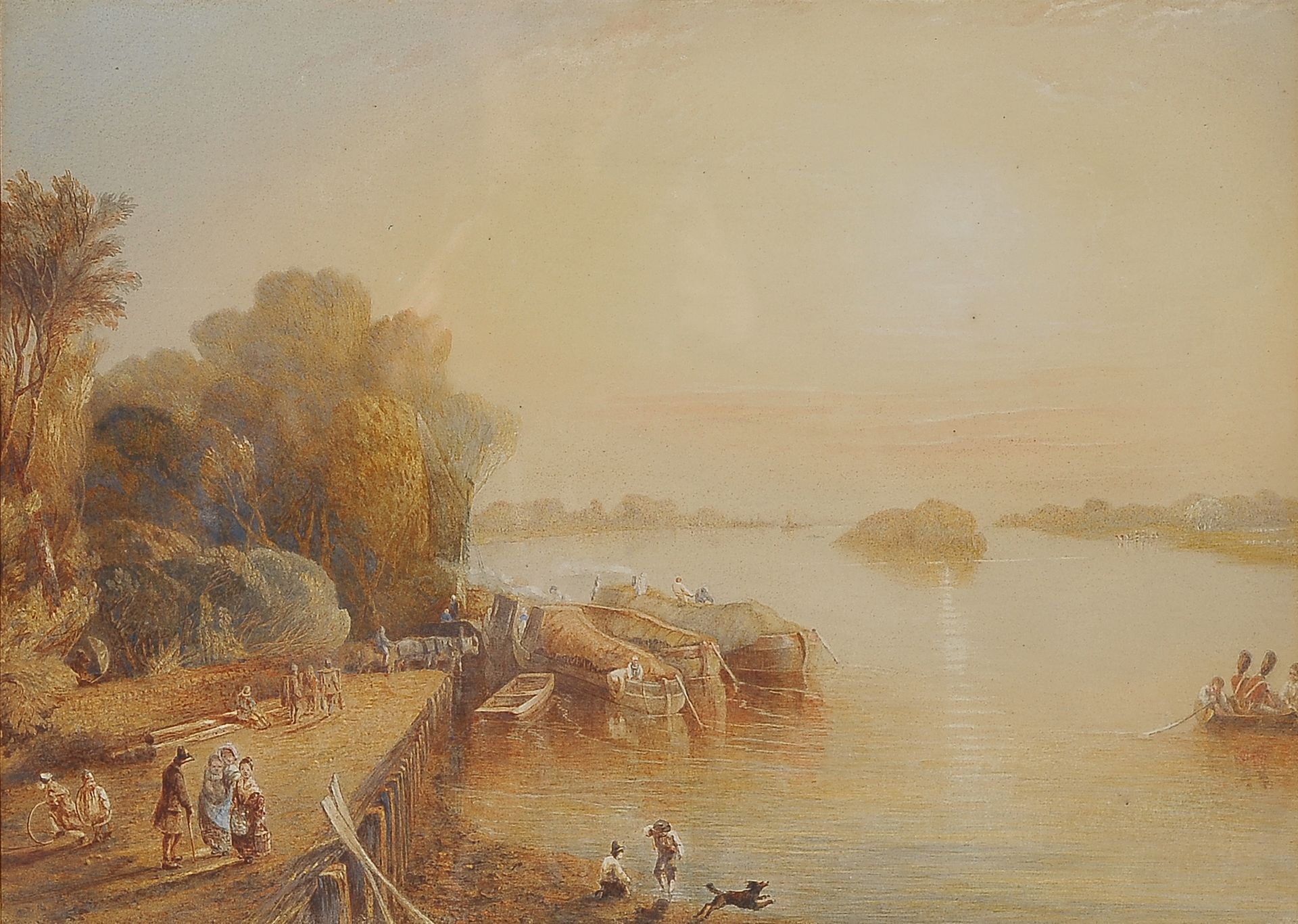 Null George Scharf


Marienburg 1788 - 1860 Londres


Paysage


Aquarelle sur pa&hellip;